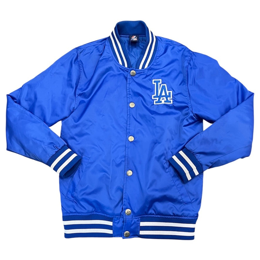 Majestic Vintage Los Angeles Dodgers Blue Varsity Jacket
