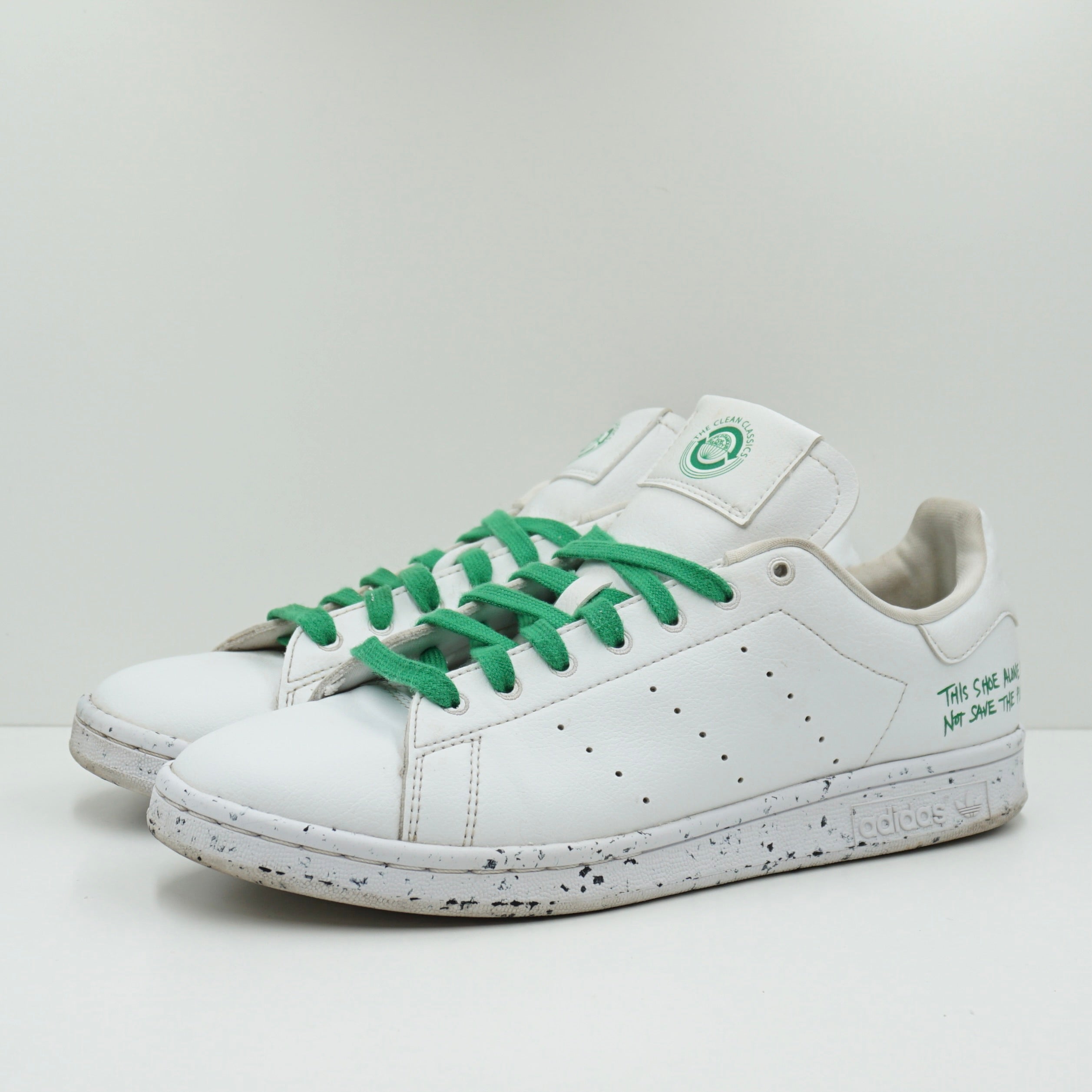 Adidas Stan Smith The Clean Classic White Green