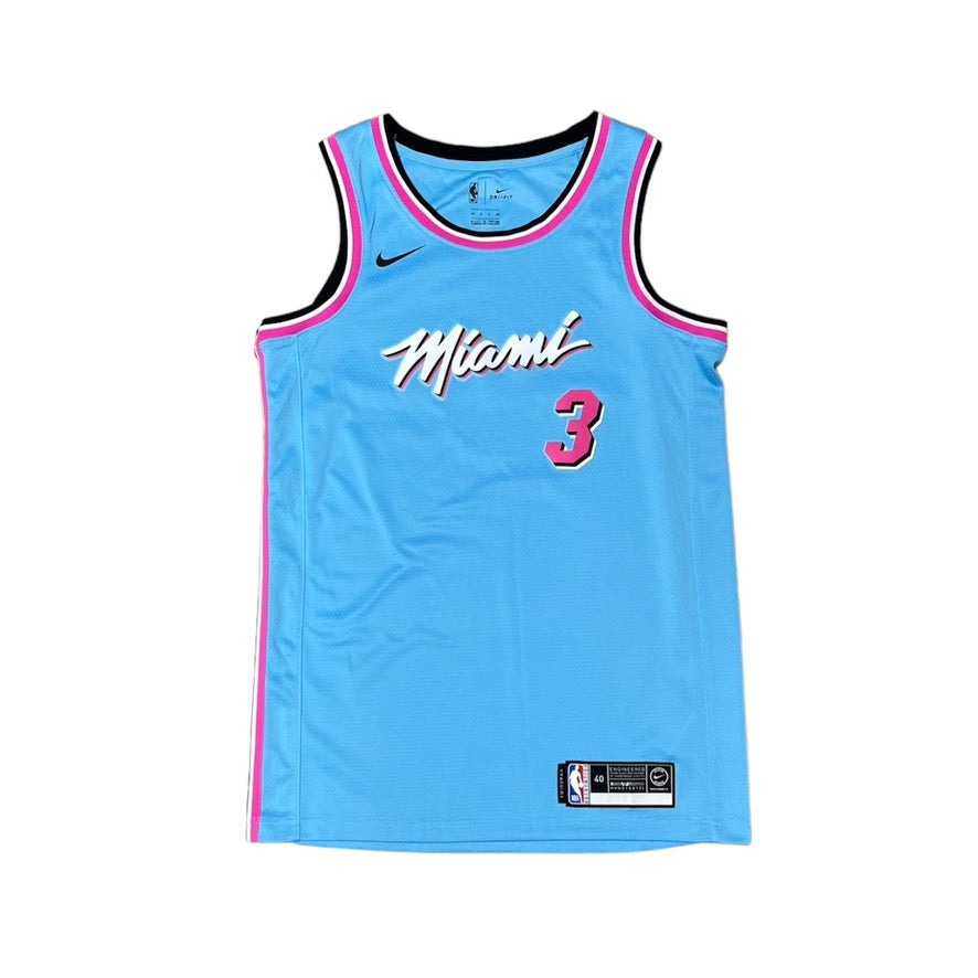 Nike Miami Heat 2020 Vice City Dwayne Wade Swingman Jersey