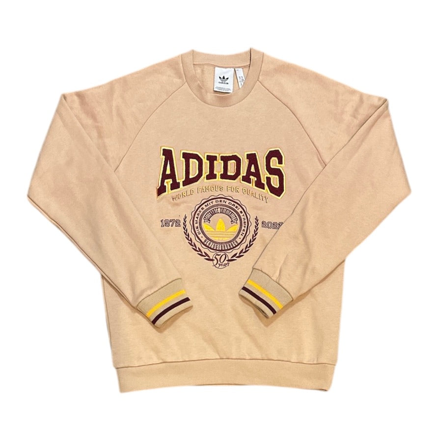 Adidas Varsity Beige Sweatshirt