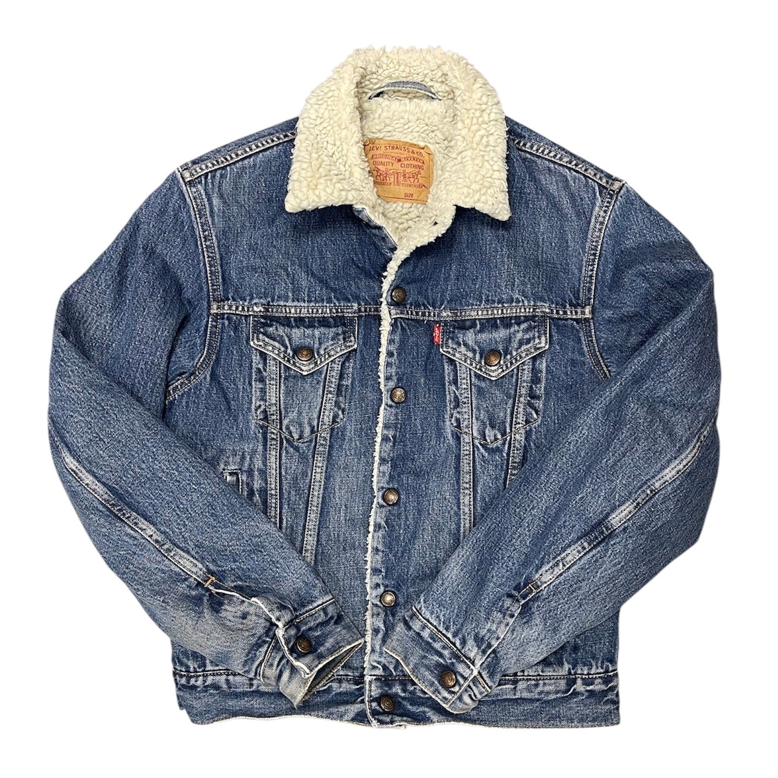 Levis Sherpa Lined Denim Jacket