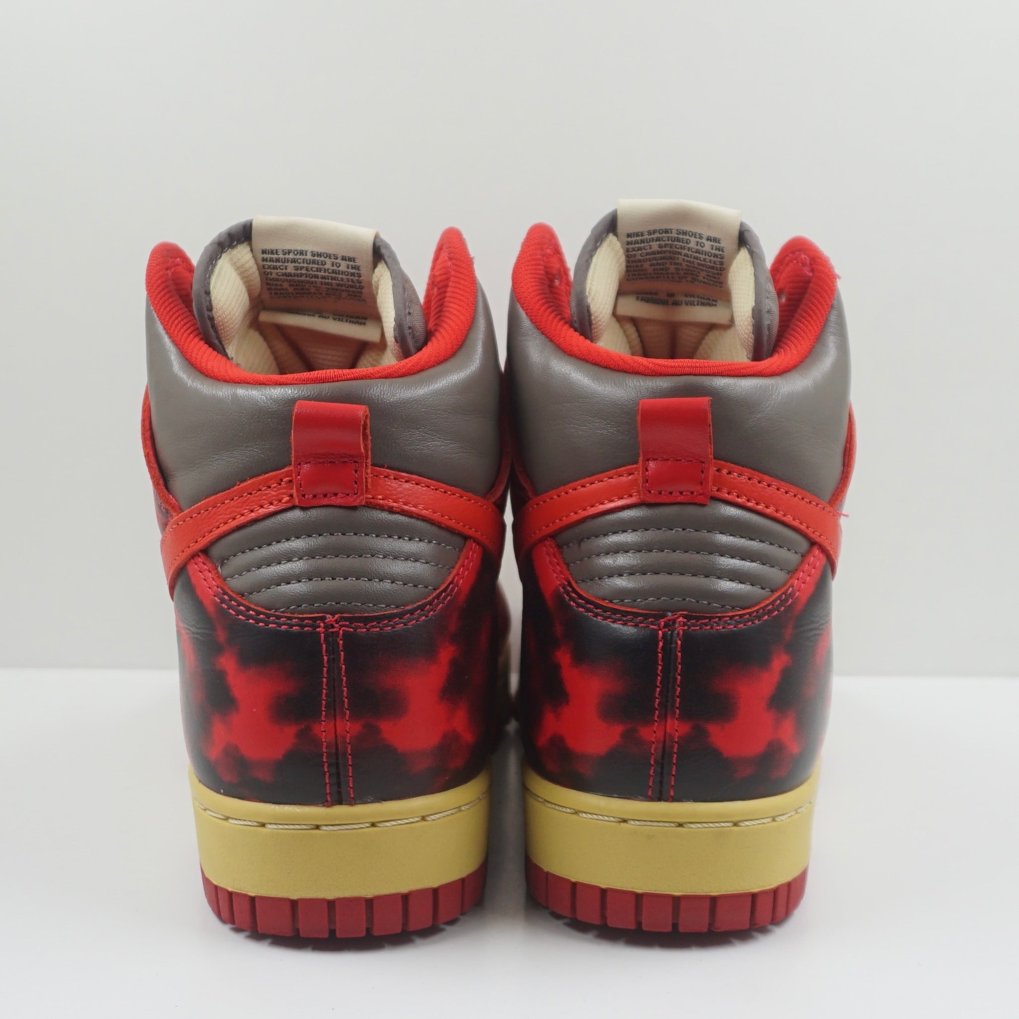 Nike Dunk High 1985 Red Acid Wash