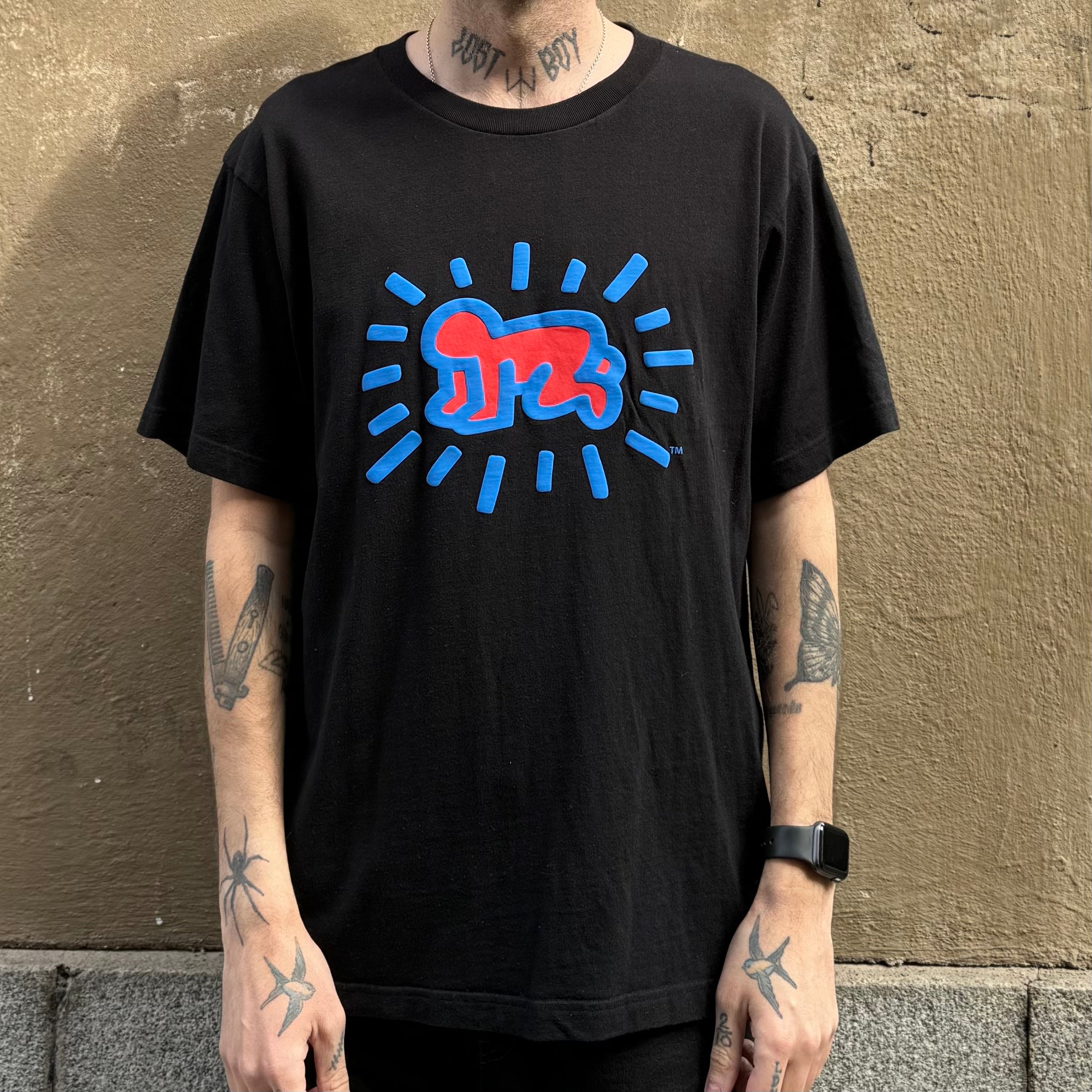 Uniqlo x Keith Haring UT Archive Baby Black Tshirt