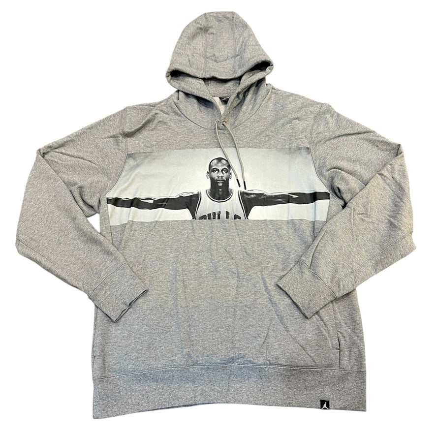Jordan Legend Flight Wings Grey Hoodie
