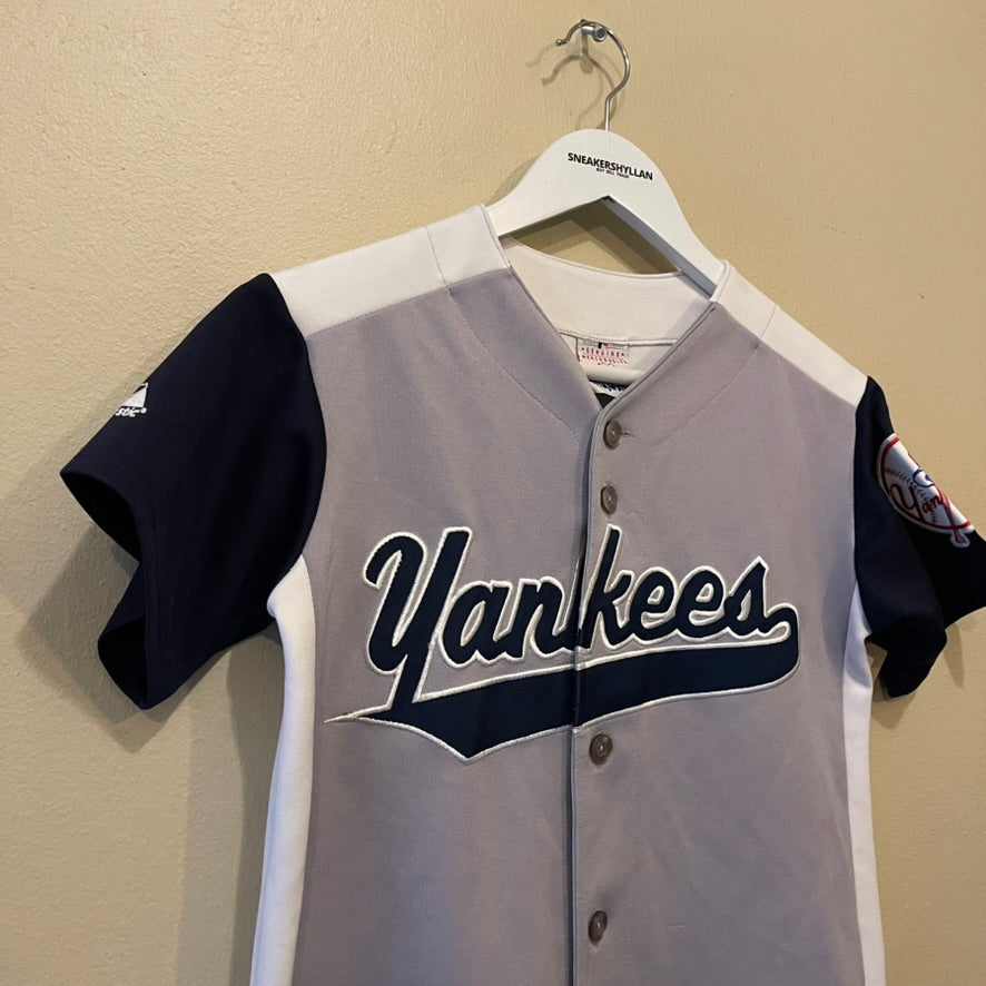 Majestic New York Yankees Jeter #2 Baseball Jersey (Youth)