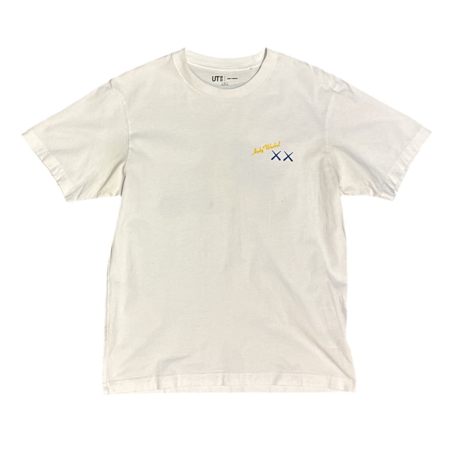 KAWS x Uniqlo Warhol UT Graphic White Tshirt