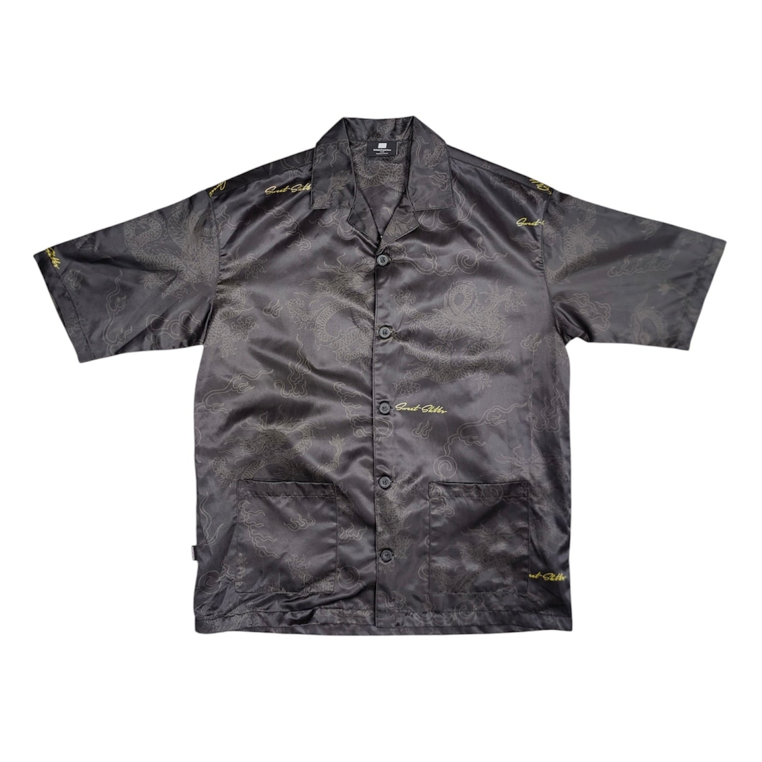 Sweet Sktbs Sleepy Black Yellow Short Sleeve Shirt