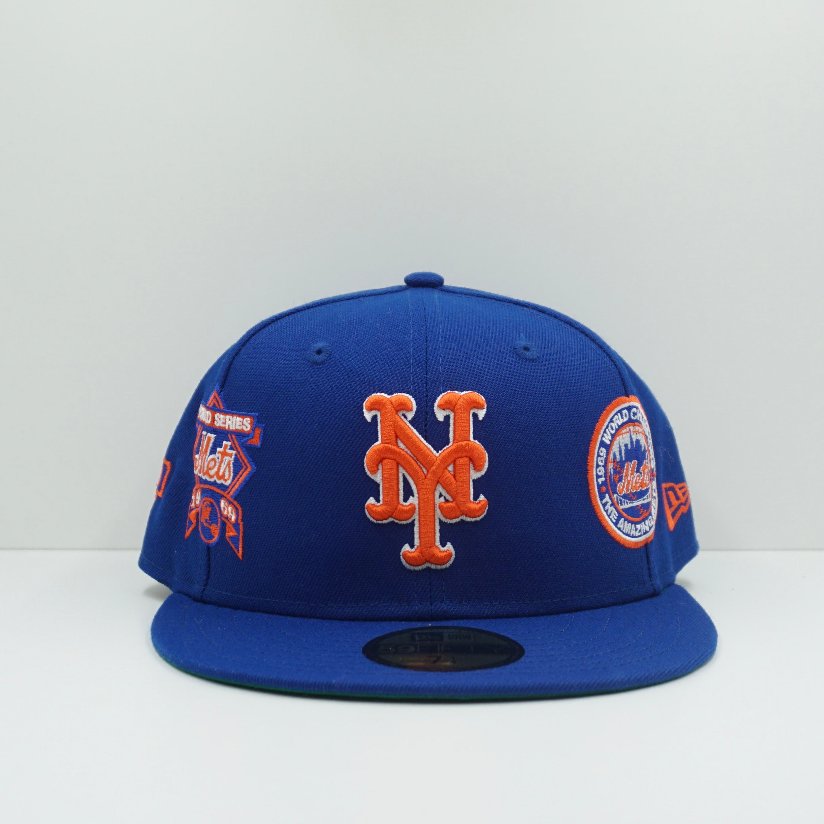 New Era Cooperstown New York Mets Multi Logo Fitted Cap