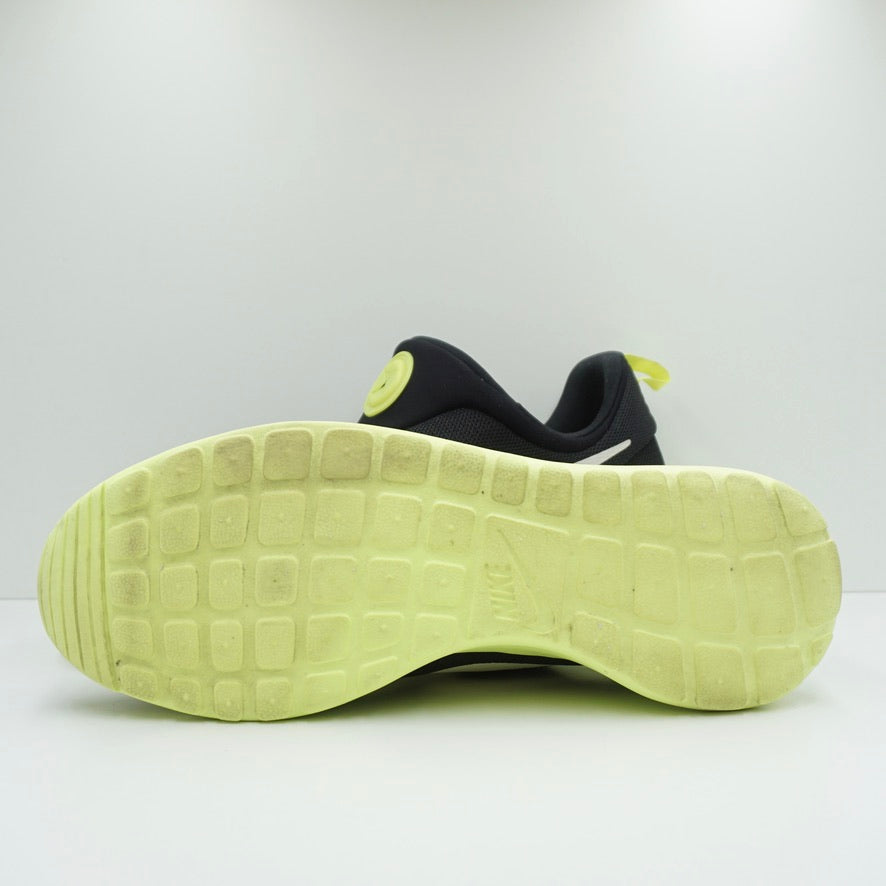 Nike Roshe Run Slip On Black Volt