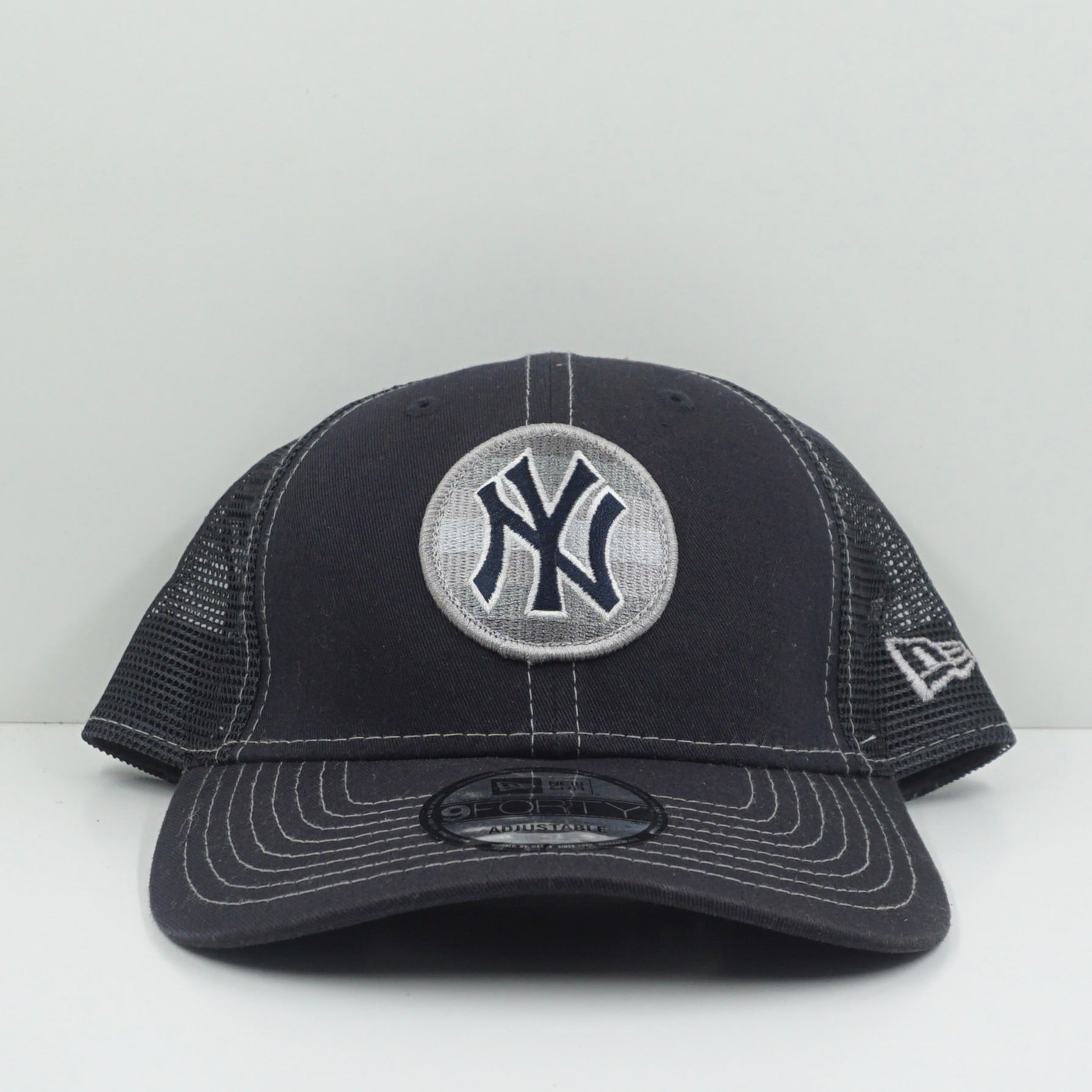New Era New York Yankees Black Adjustable Cap