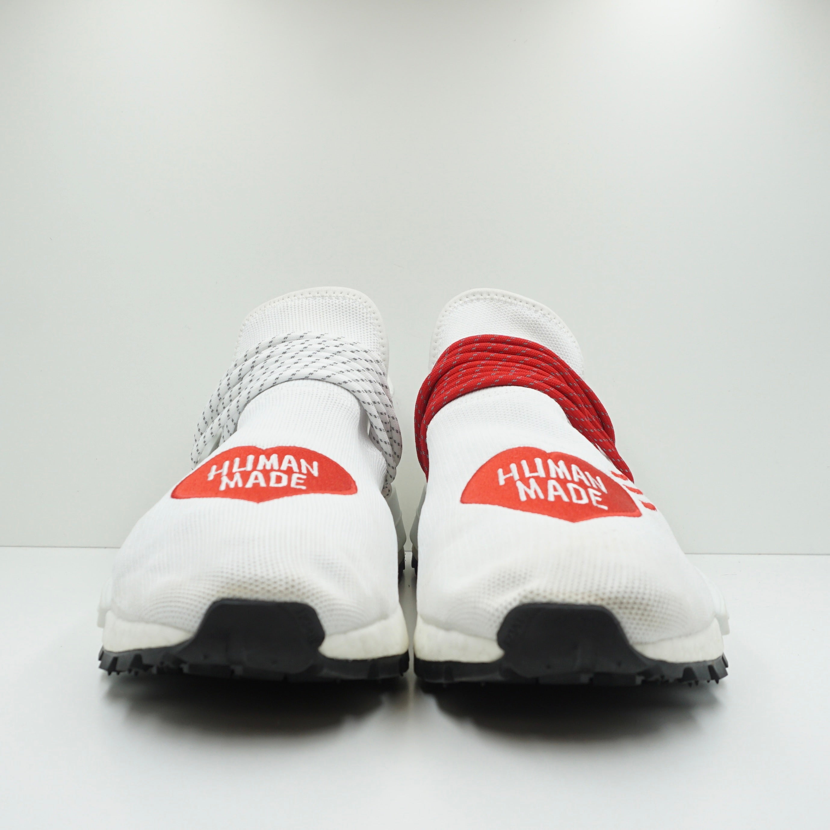 Adidas NMD HU Pharrell Human Made White Red Adidas NMD HU Pharrell Human Made White Red