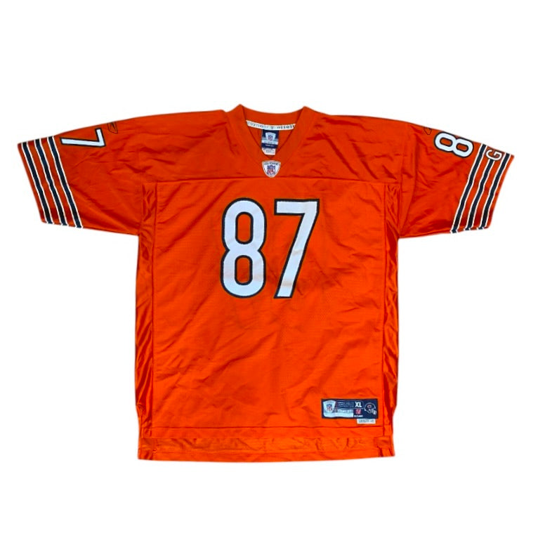 Reebok Chicago Bears Muhsin Muhammad #87 NFL Orange Jersey