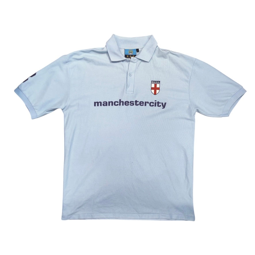 Manchester City Blue Polo Tshirt