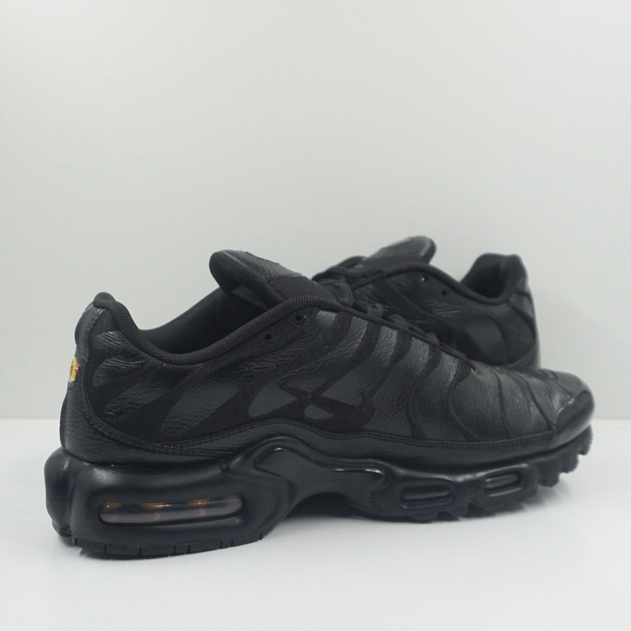 Nike Air Max Plus Triple Black Leather