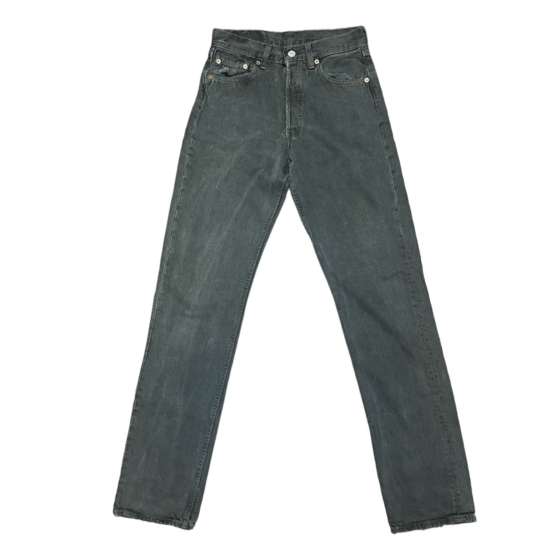 Vintage Levis 501 Gray Jeans (W28/L34)