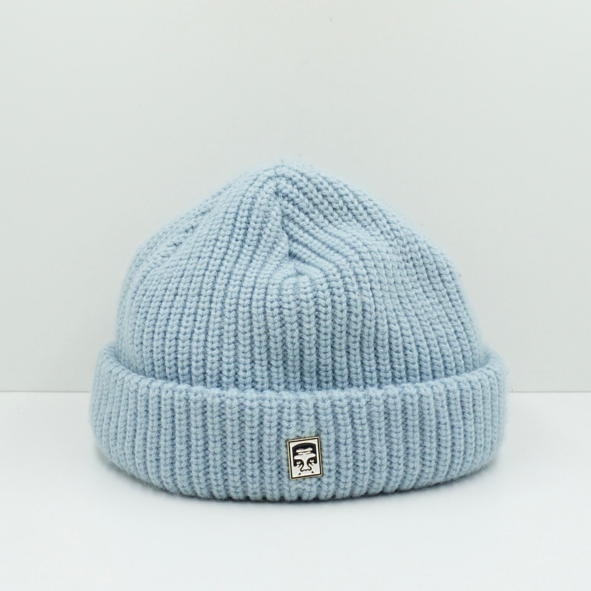 Obey Blue Micro Beanie