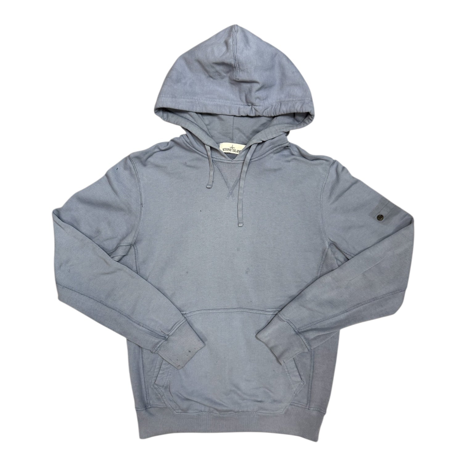 Stone Island Blue Dyed Hoodie