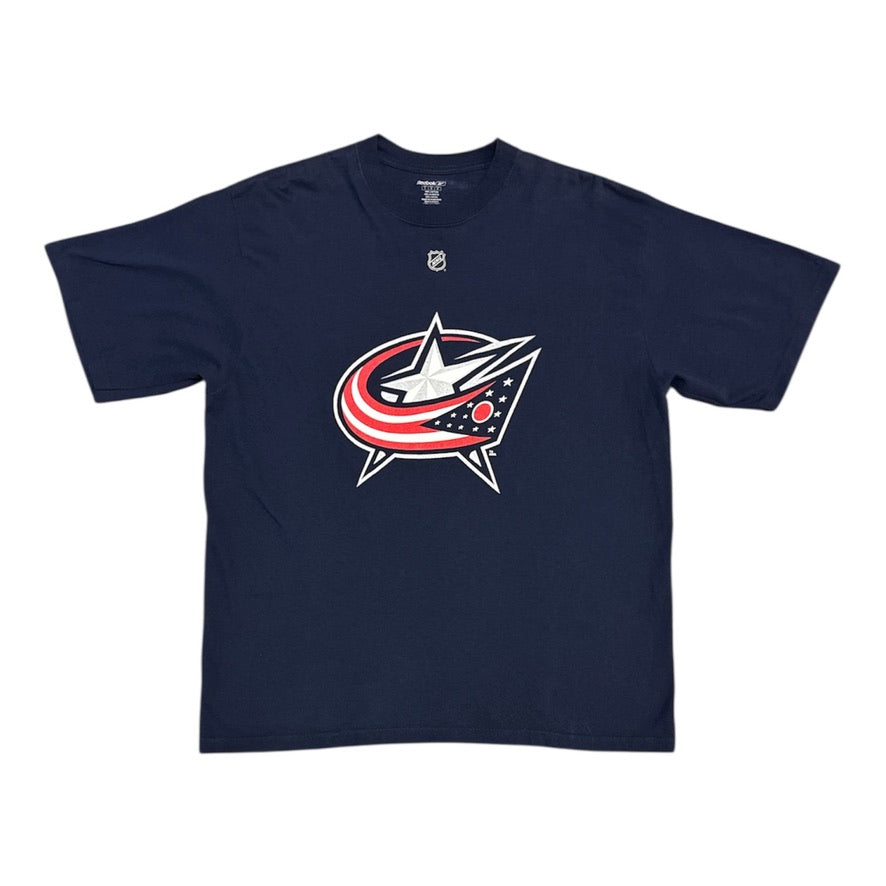Reebok Columbus Blue Jackets #1 Mason Navy Tshirt