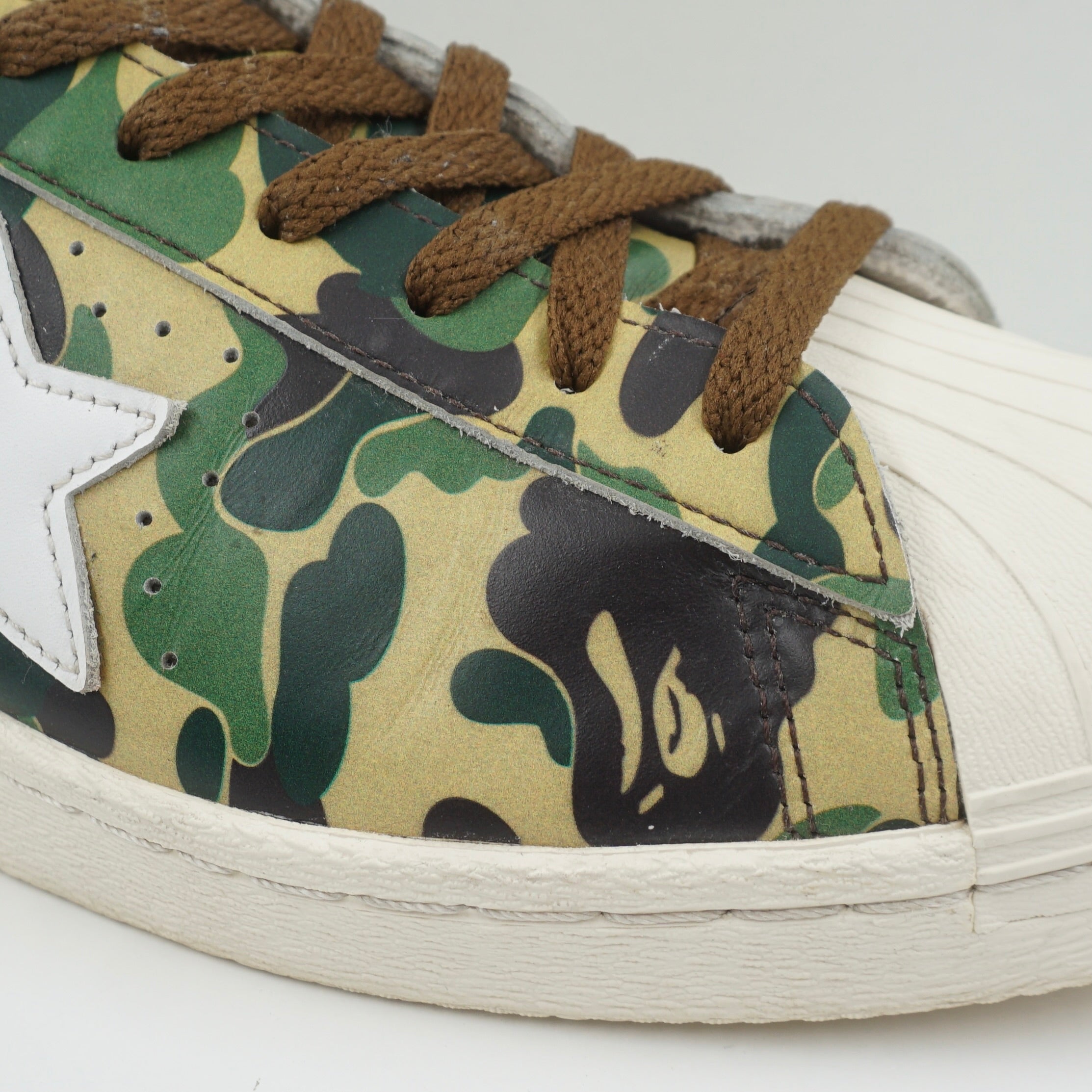 Adidas Superstar Bape ABC Camo Green