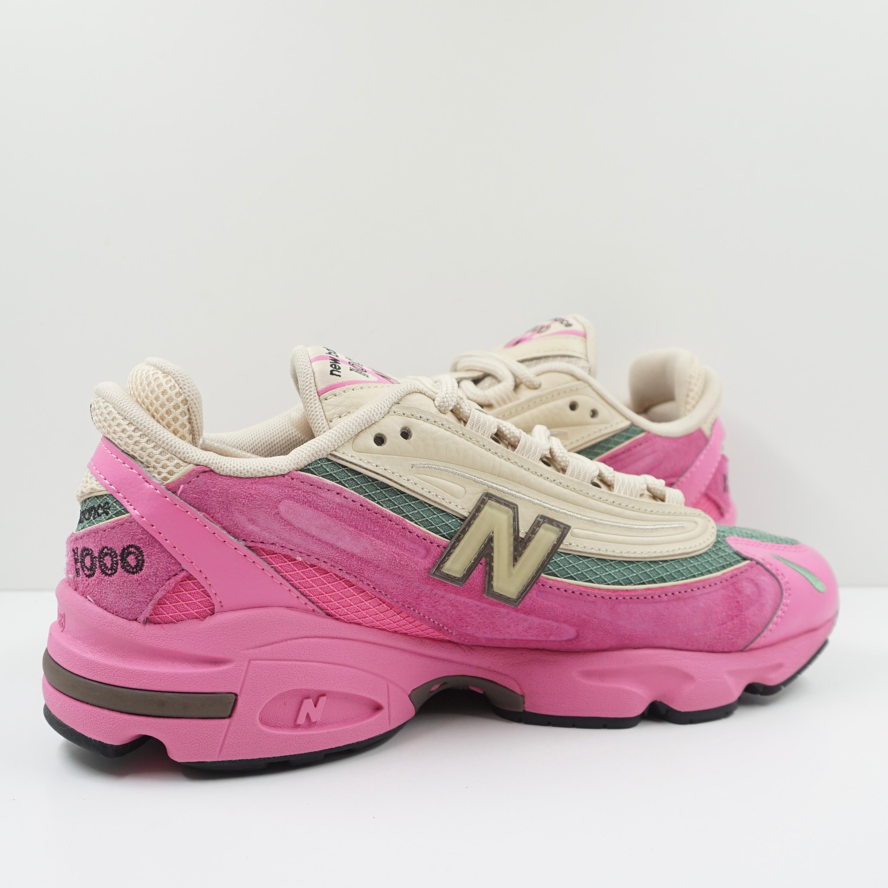 New Balance 1000 Tan Pink Green