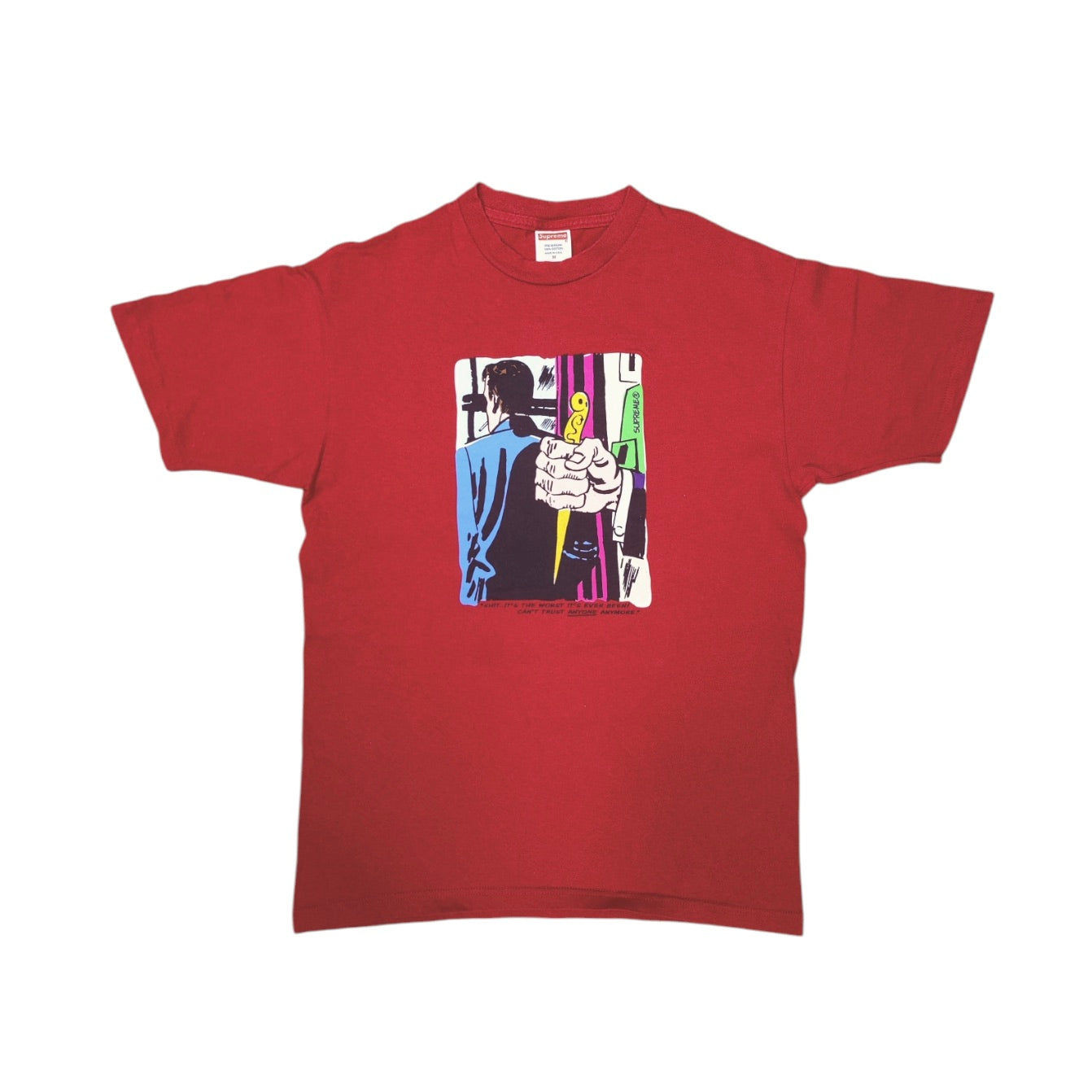 Supreme FW09 Trust Red Tshirt