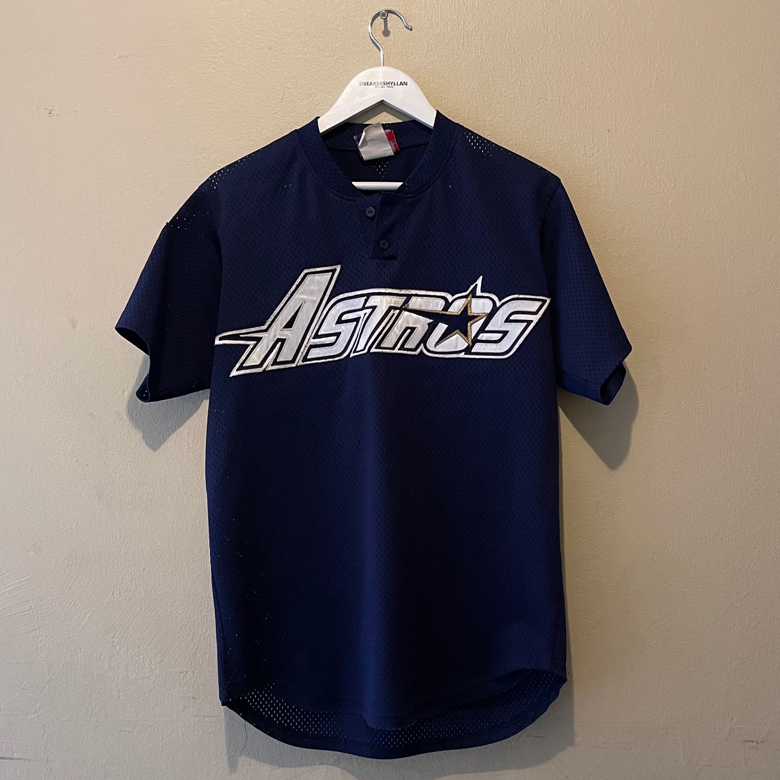 Diamond Collection Astros Navy Baseball Jersey