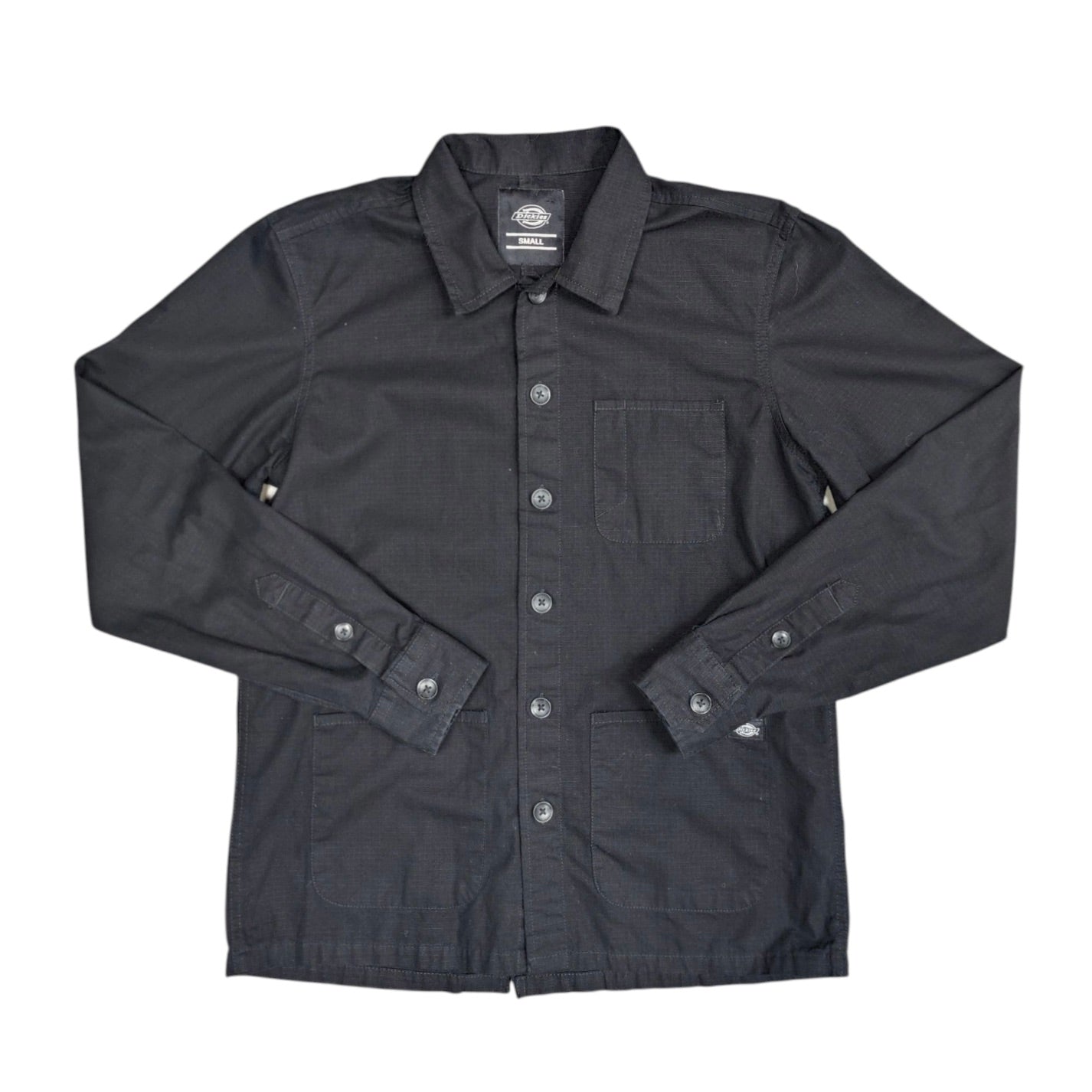 Dickies Black Workwear Overshirt Jacket