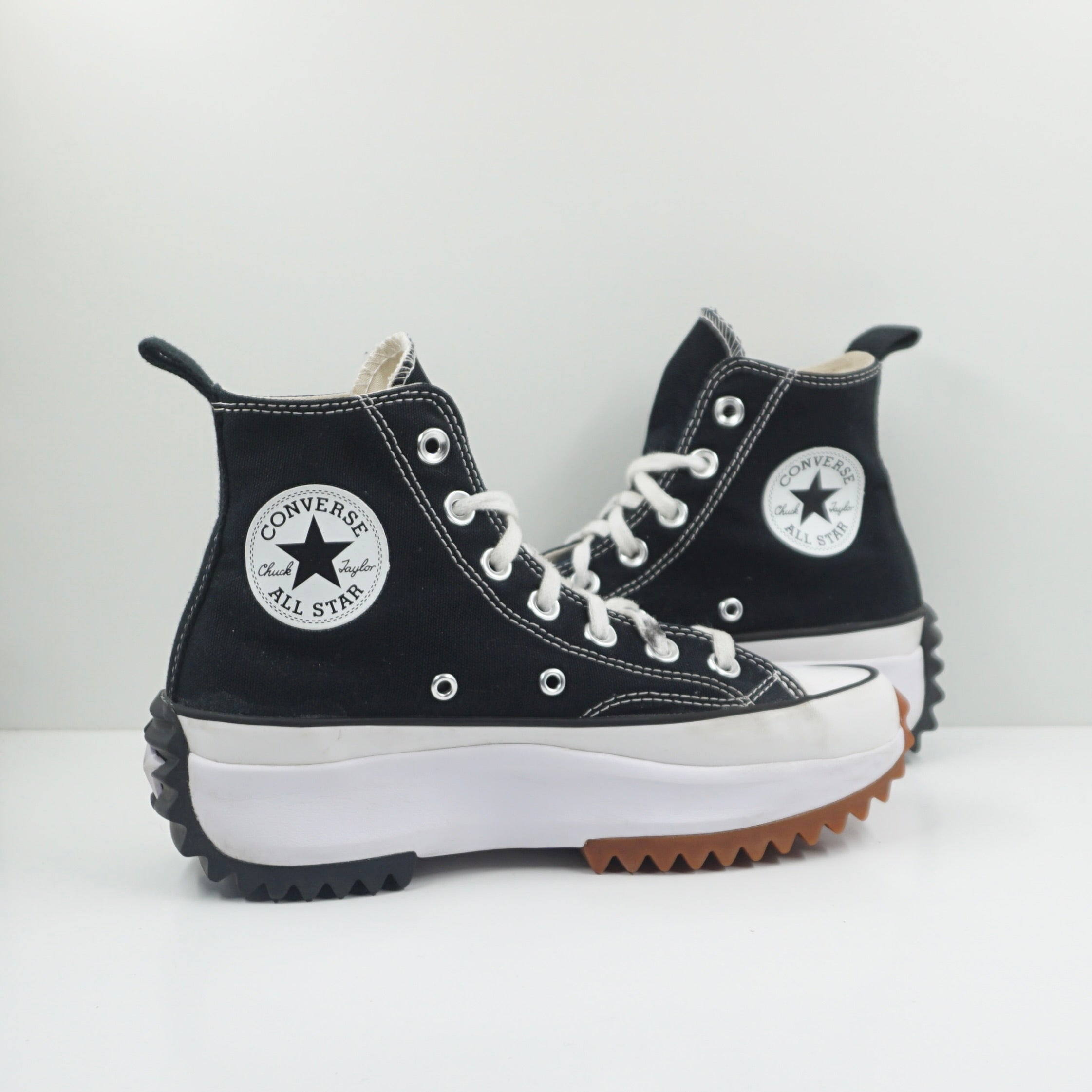 Converse Run Star Hike Hi Black White Gum