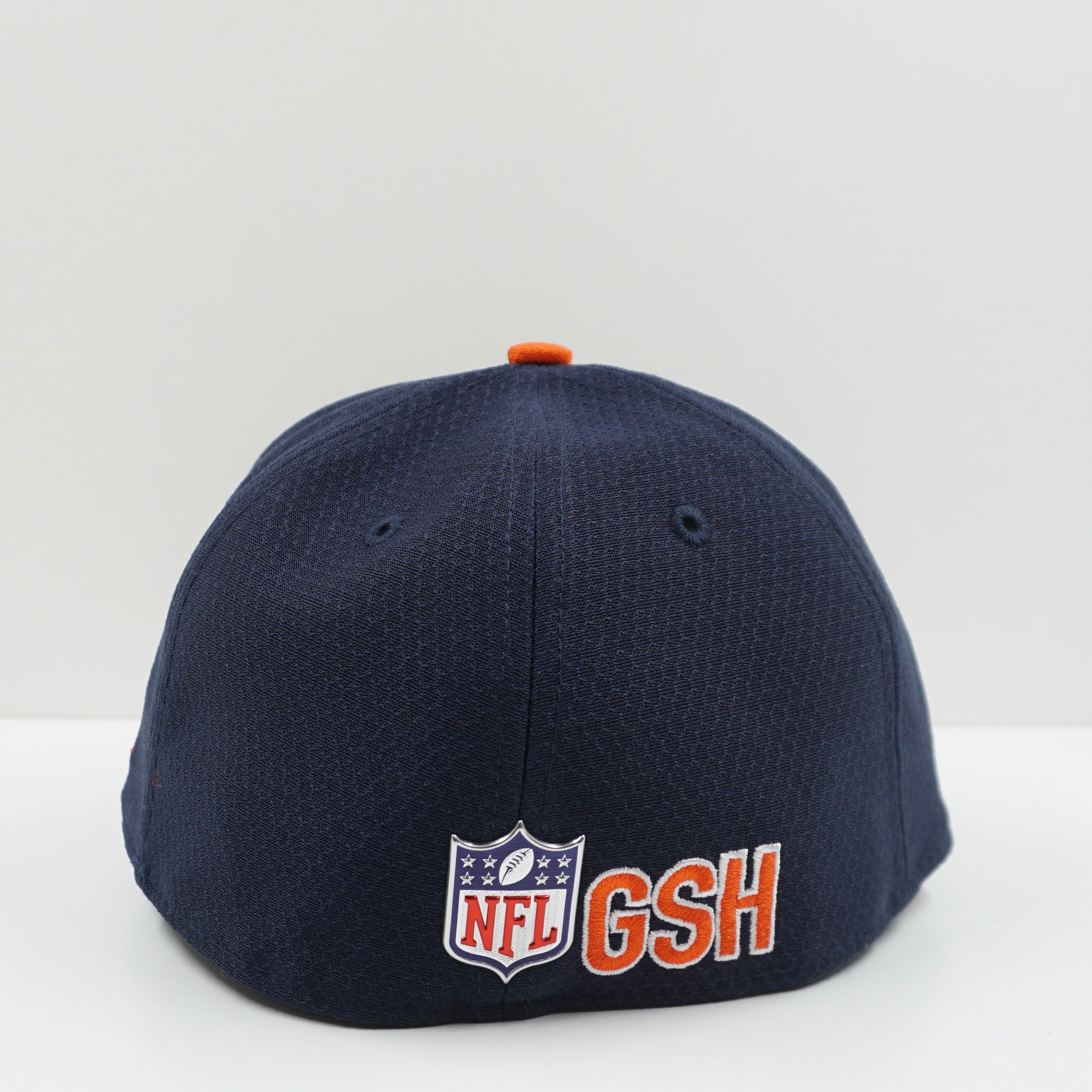 New Era Chicago Bears Navy Orange Fitted Cap
