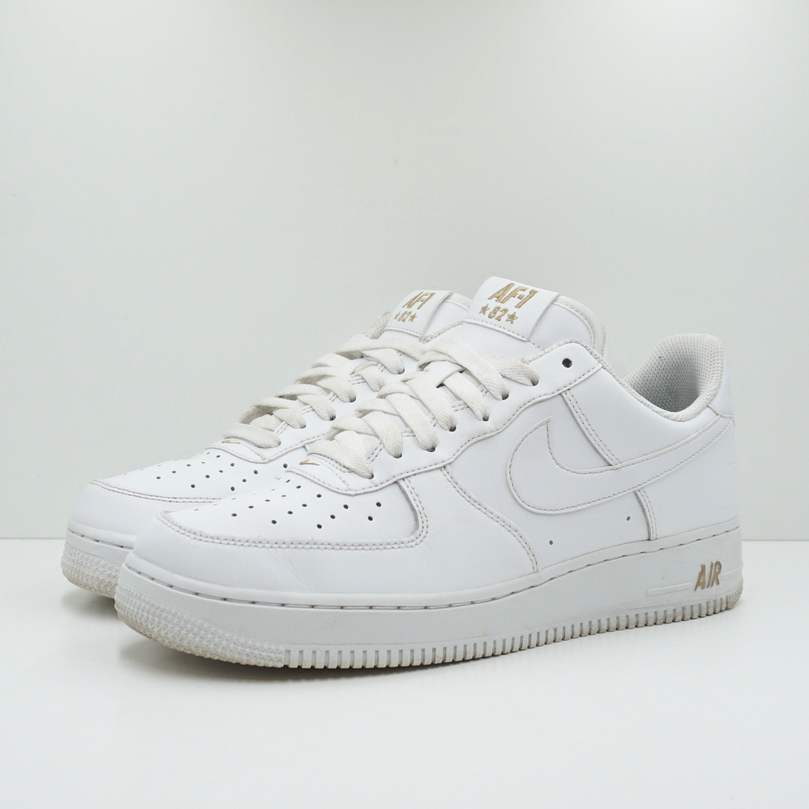 Nike Air Force 1 Low Crest Logo White