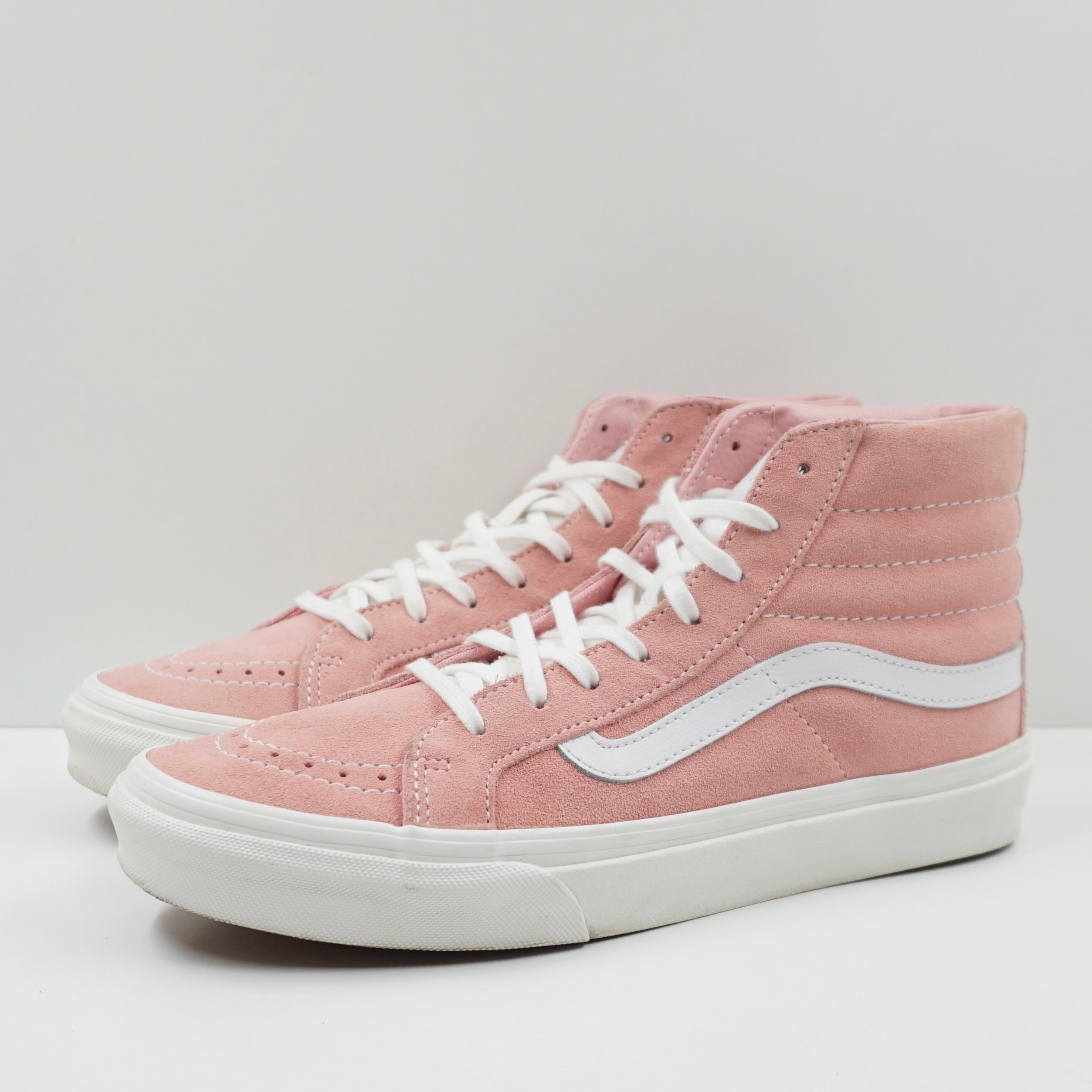 All pink suede vans hotsell