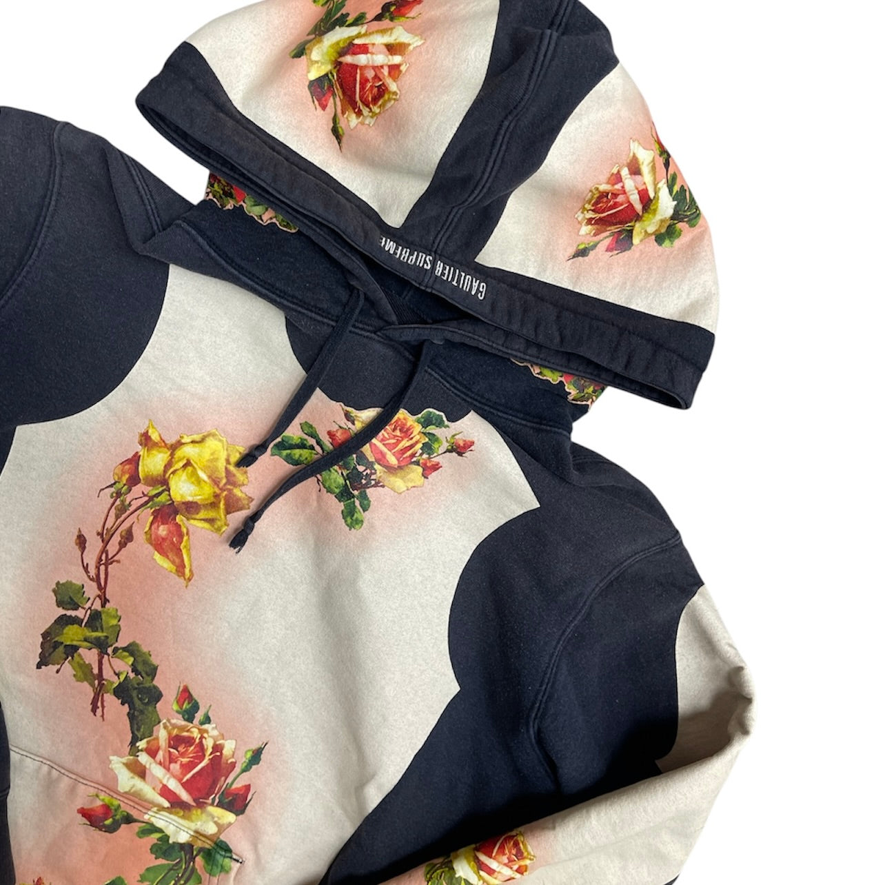 Supreme Jean Paul Gaultier Floral Print Hoodie