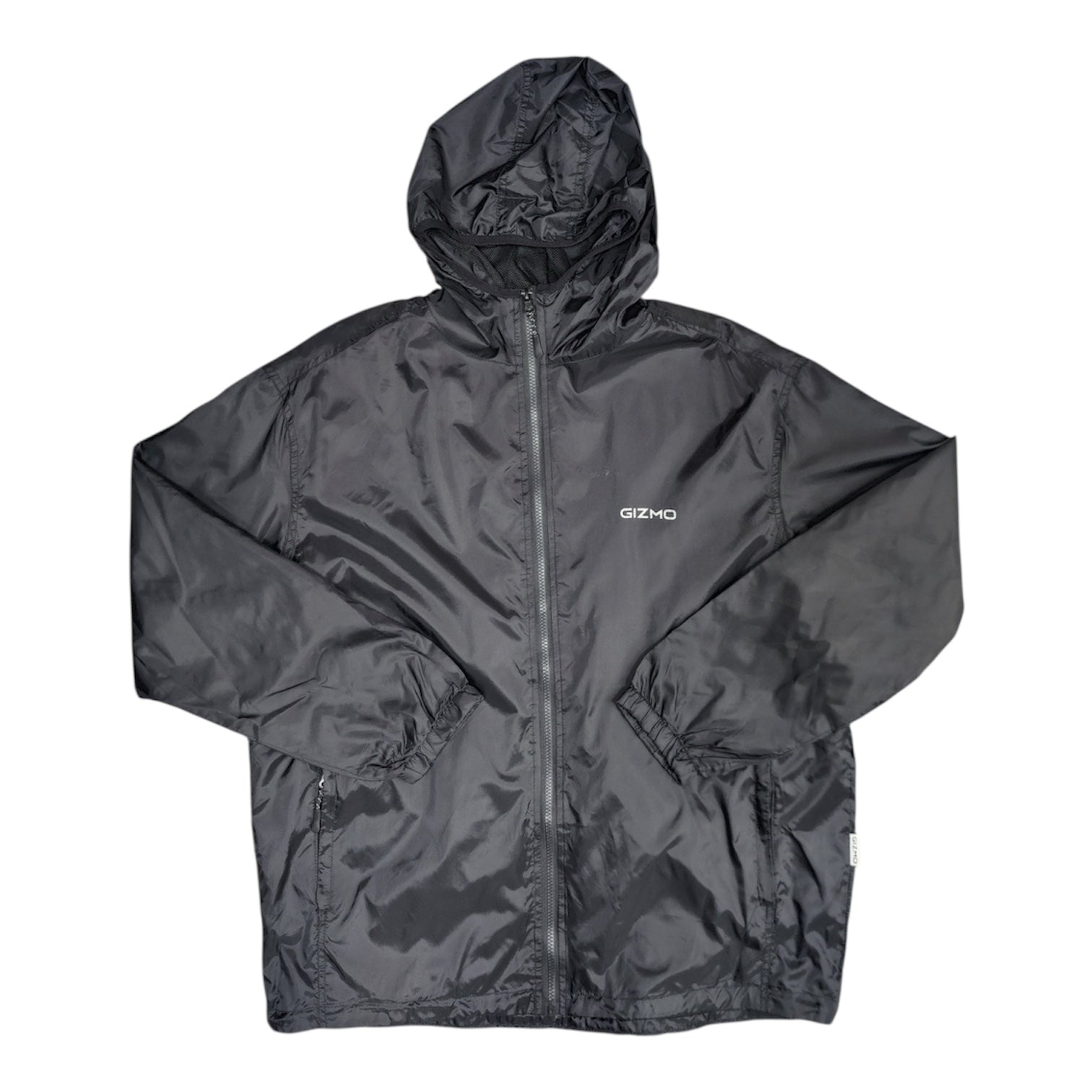 Gizmo Black Windbreaker Jacket