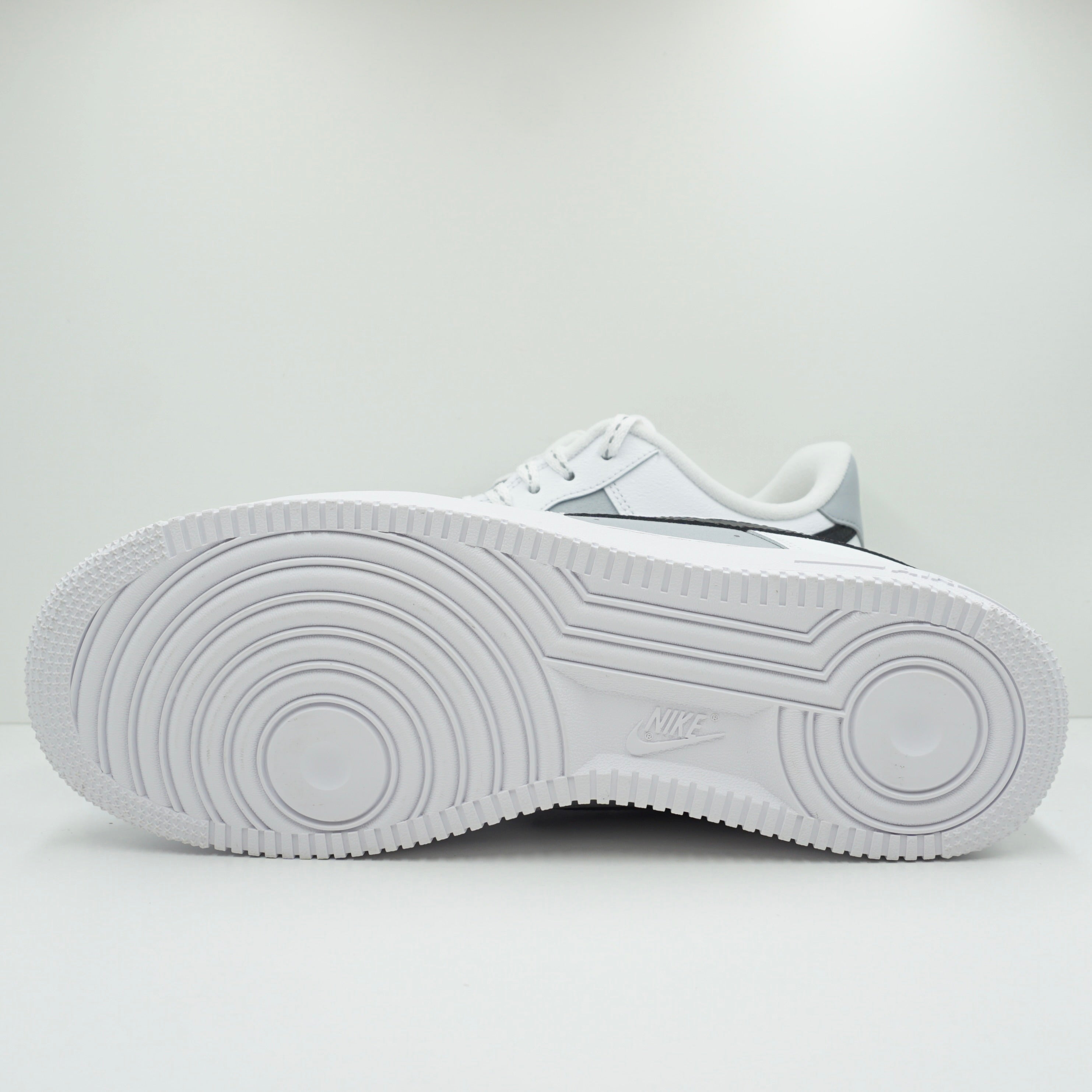 Nike Air Force 1 '07 White Volt Wolf Grey Black
