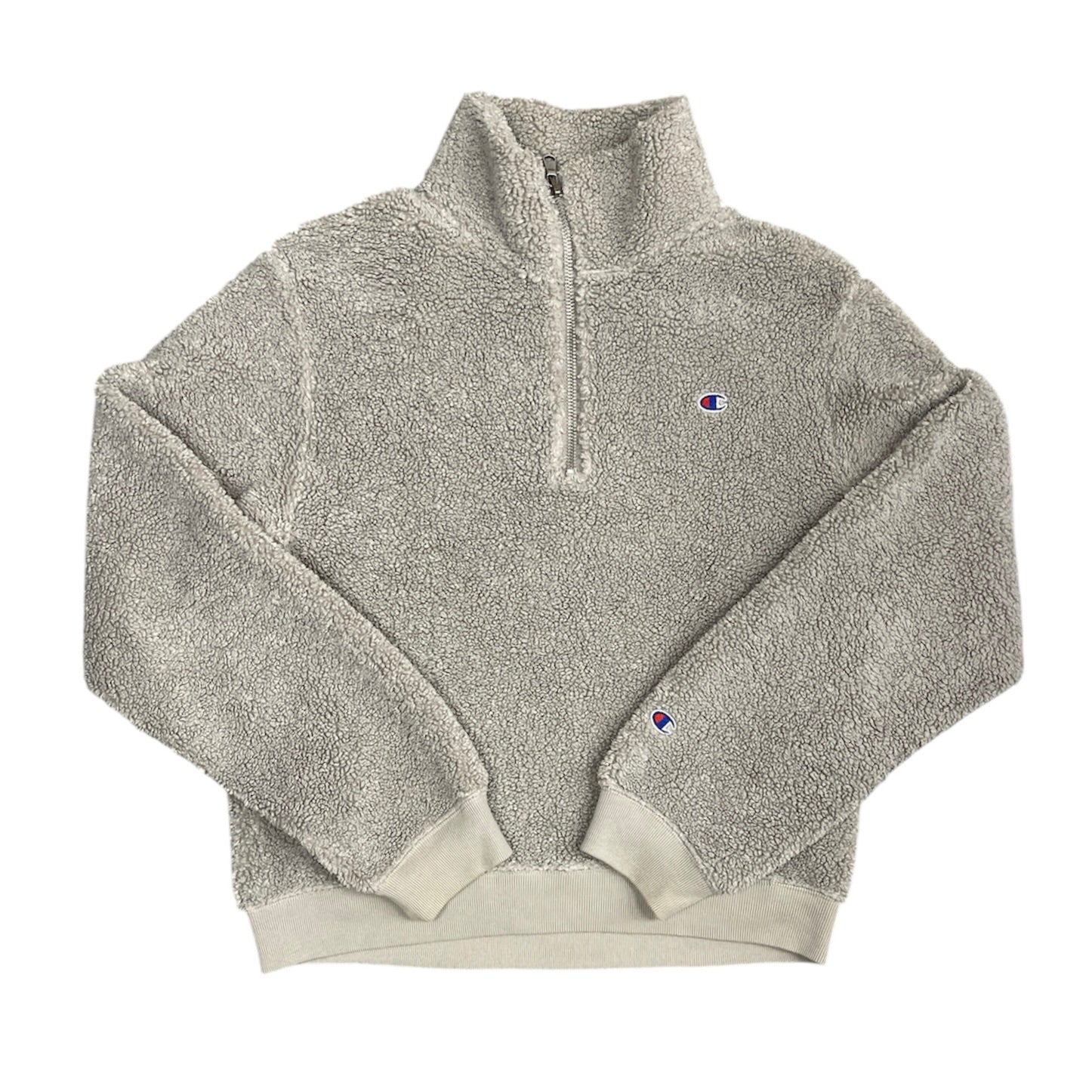 Champion Beige Sherpa Half Zip (W)
