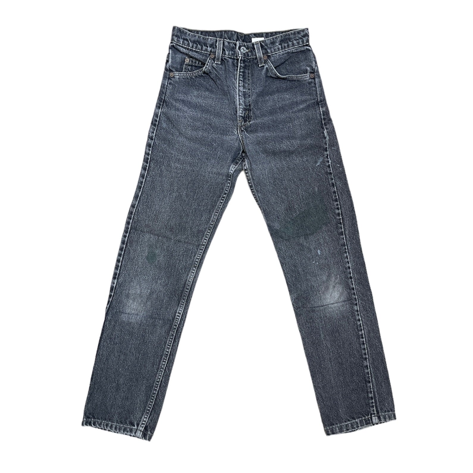 Vintage Levis 505 Vintage Grey Orange Tab Jeans (W28/L32)
