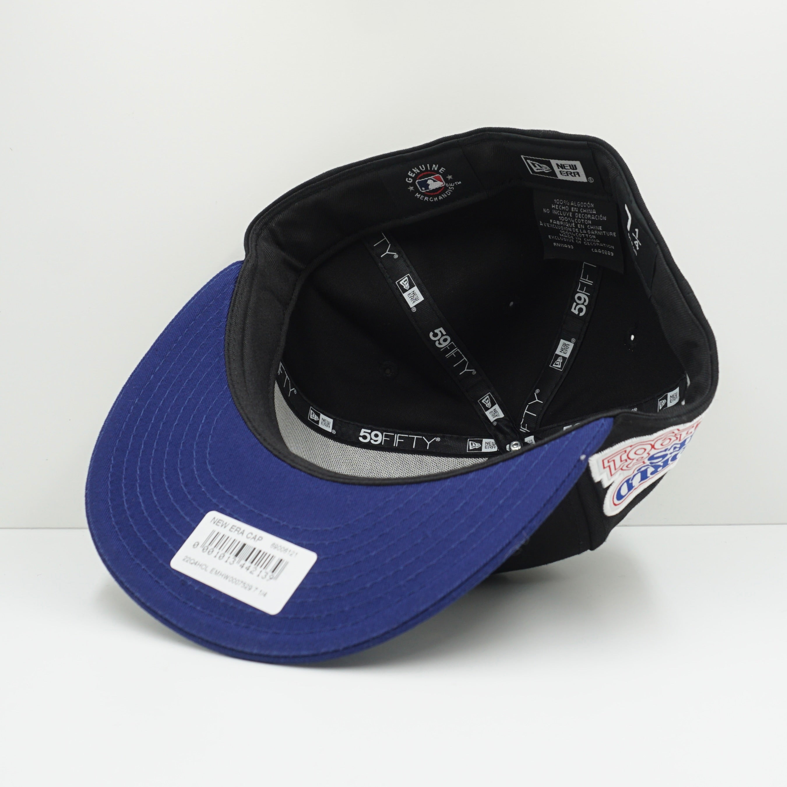 New Era LA Dodgers World Series 1981 Blue Black Fitted Cap