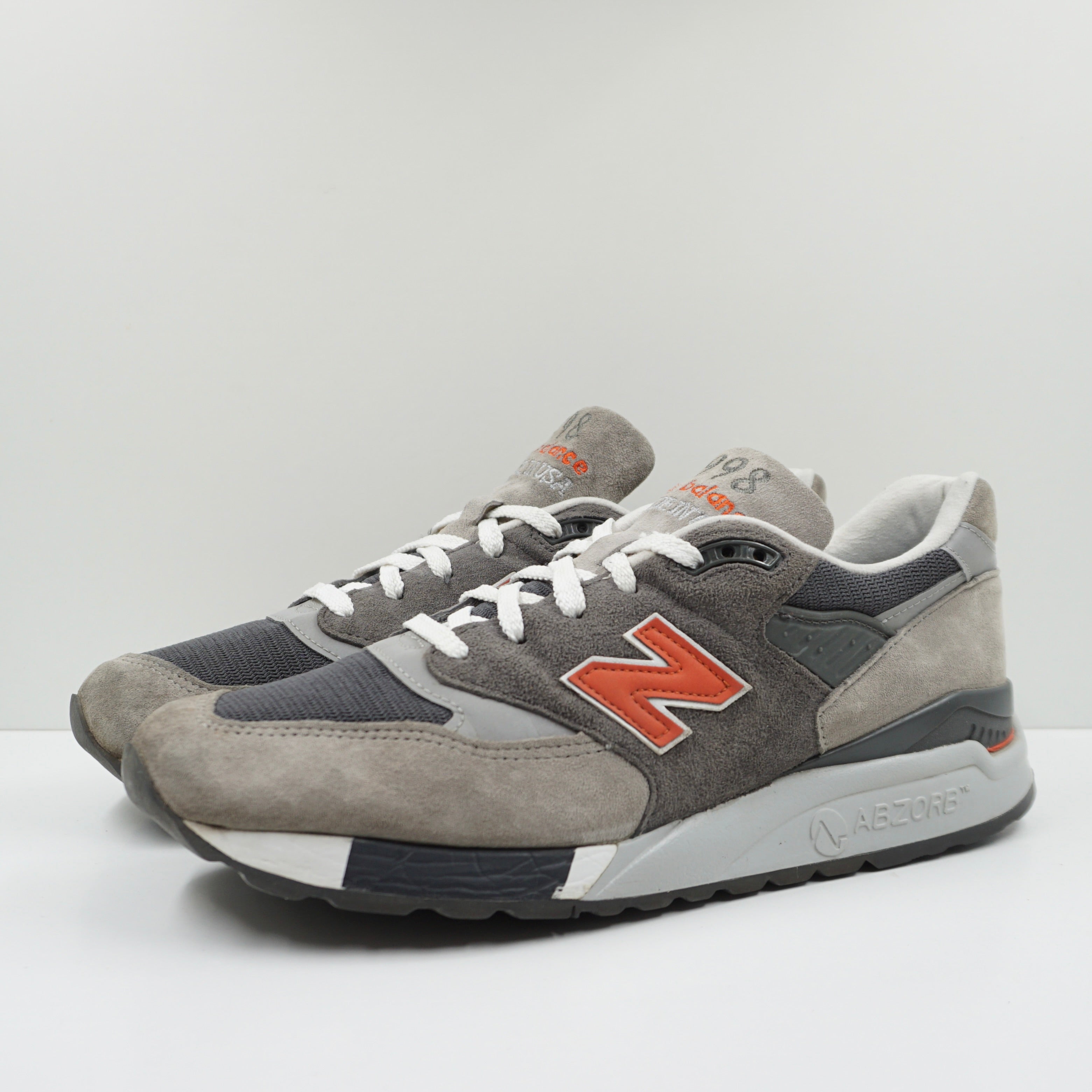 New Balance 998 Grey Orange