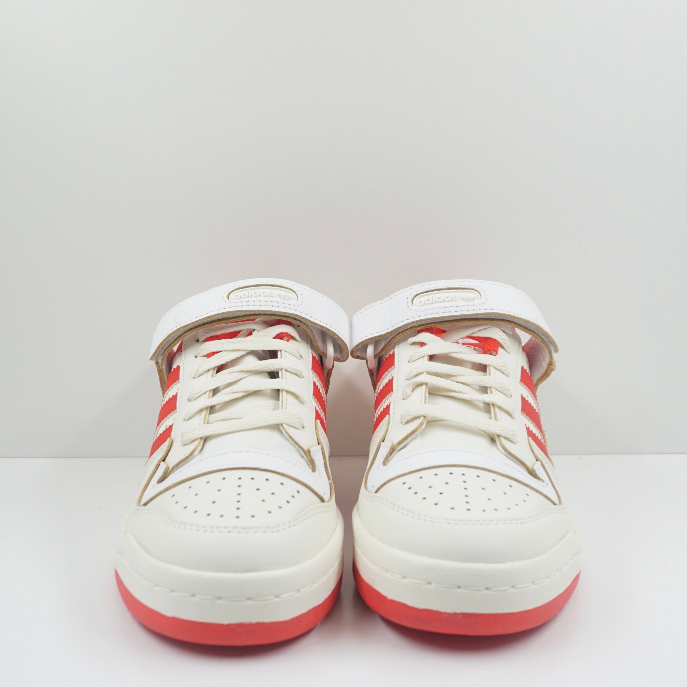 Adidas Forum 84 Low Off White Vivid Red Footwear White (W)