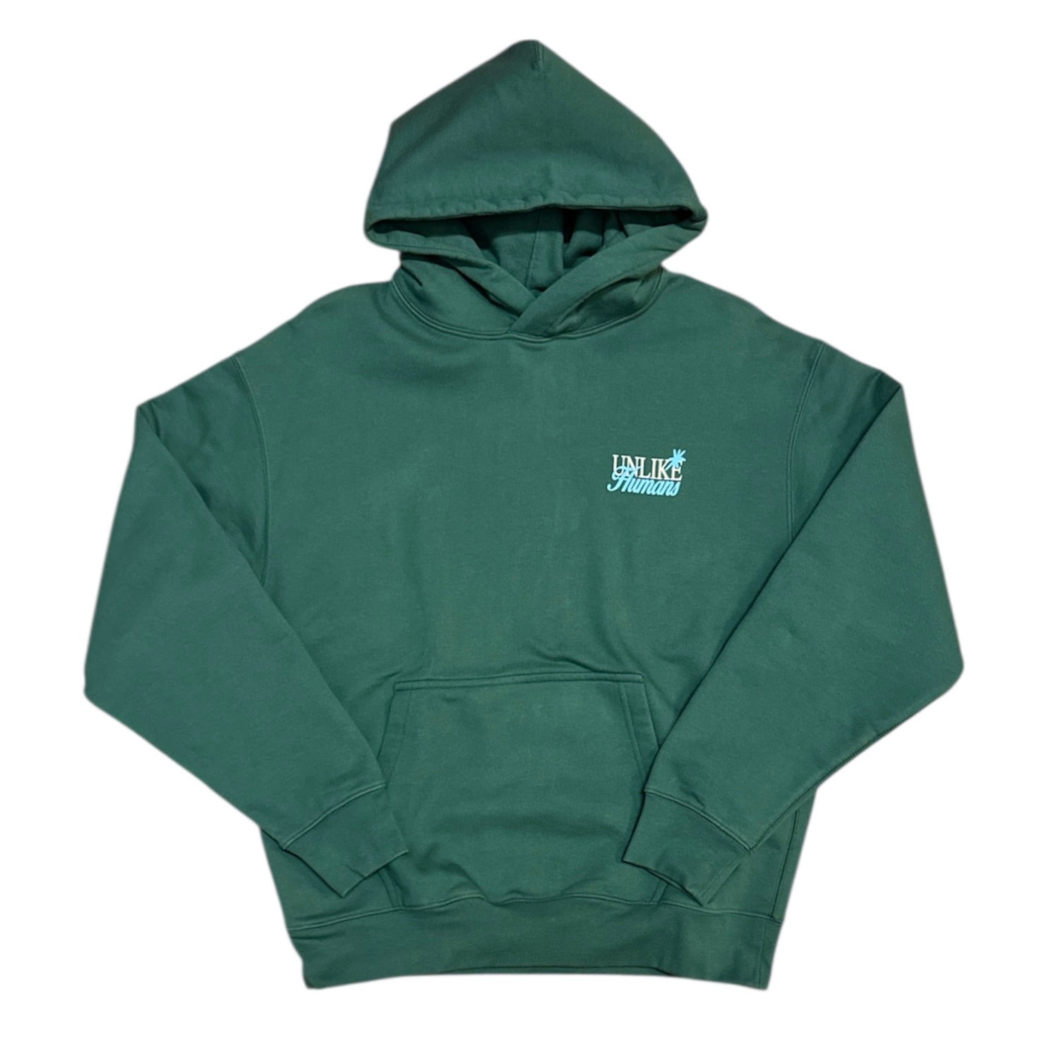 Unlike Humans Global Green Hoodie