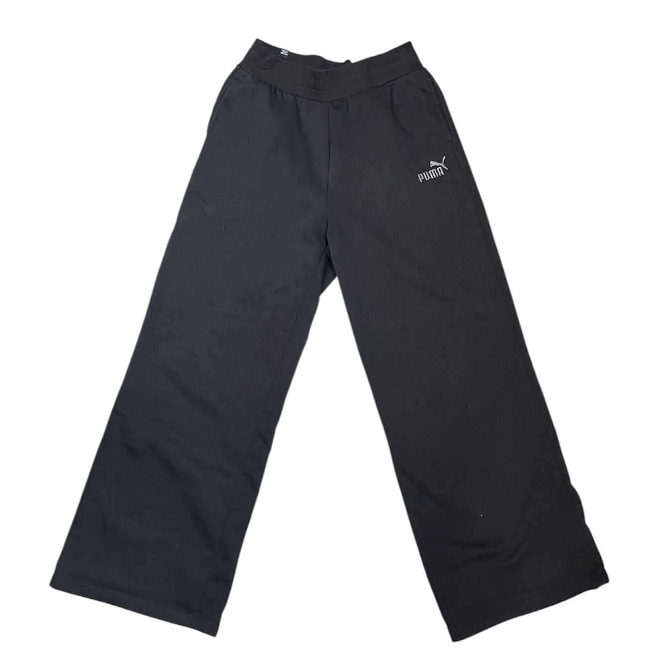 Puma Black Wide Leg Sweatpants (W)