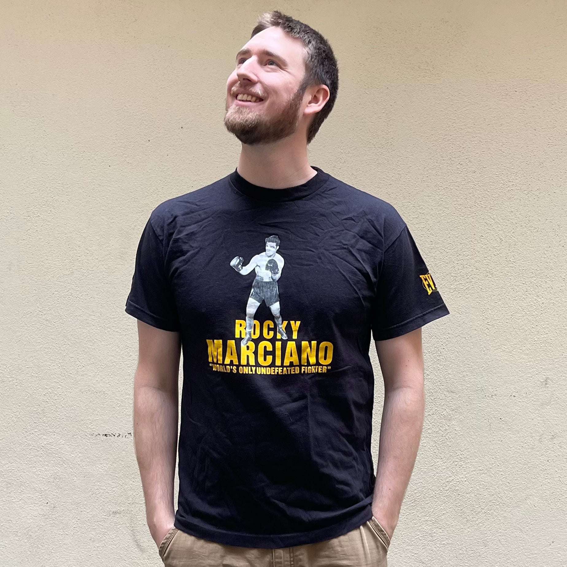 Everlast Rocky Marciano Worlds Only Undefeated Fighter 2004 Tshirt