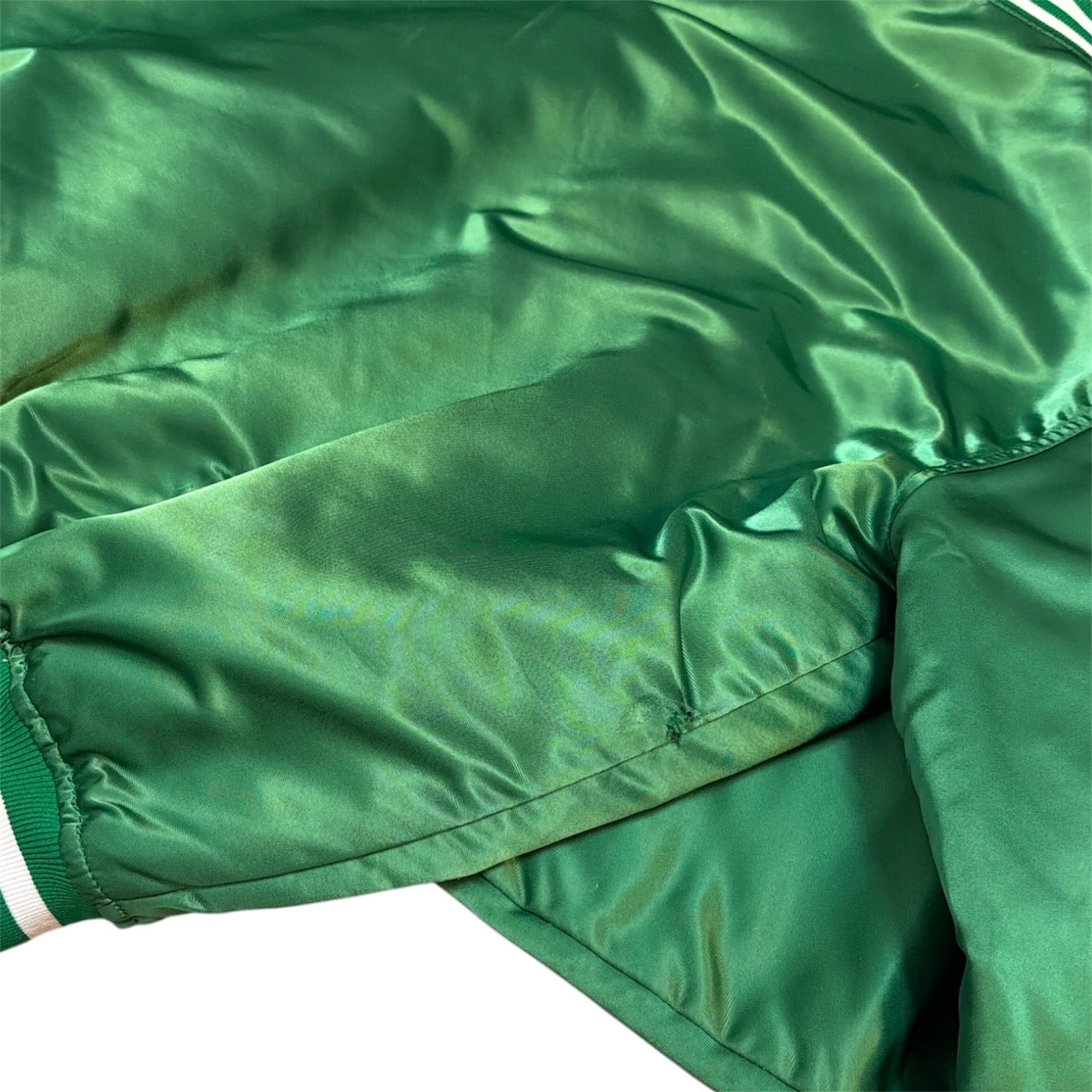 Starter NBA Boston Celtics Nylon Green Bomber Jacket