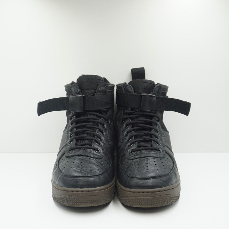 Nike SF Air Force 1 Mid Black Gum