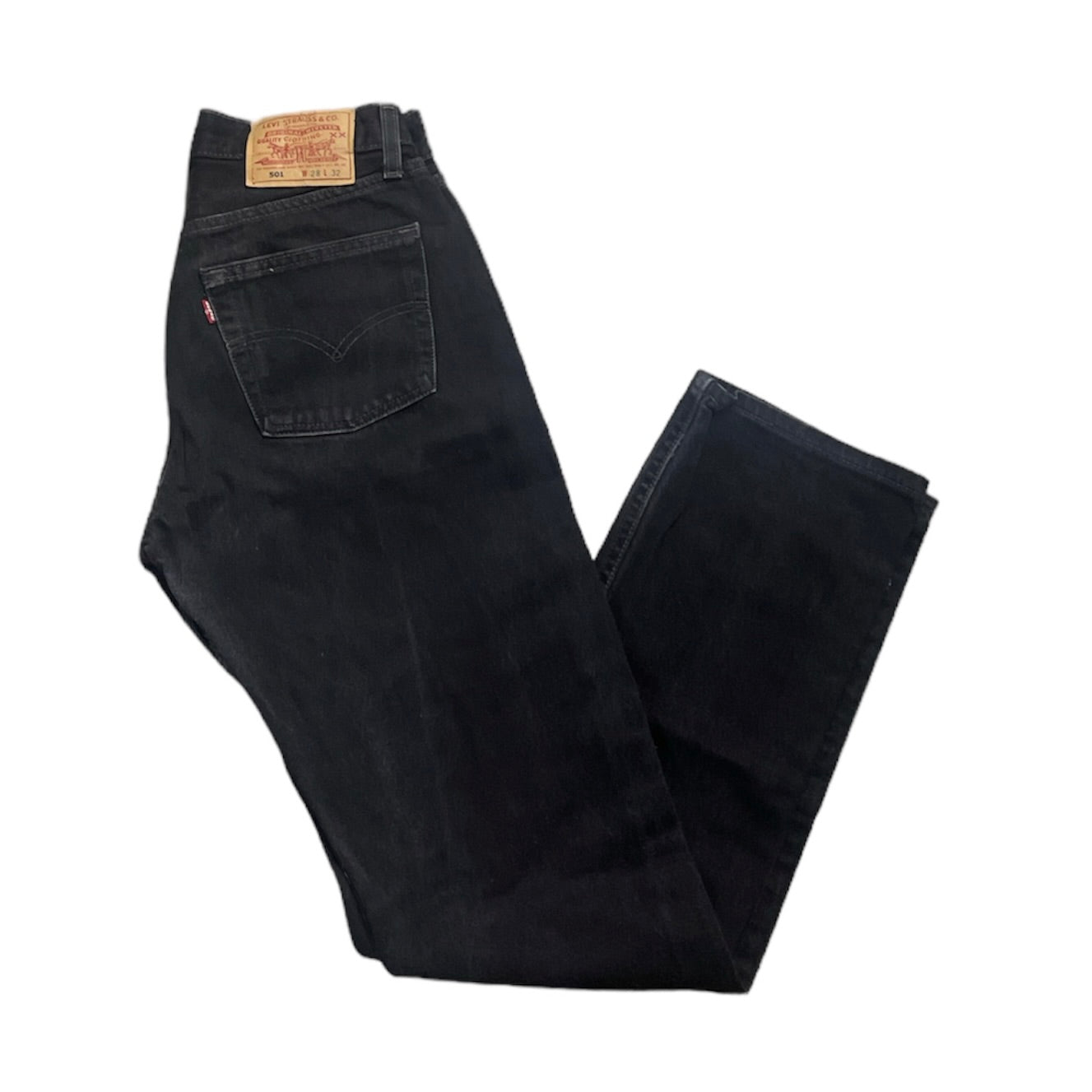 Vintage Levis 501 Vintage Black Jeans W28 L32