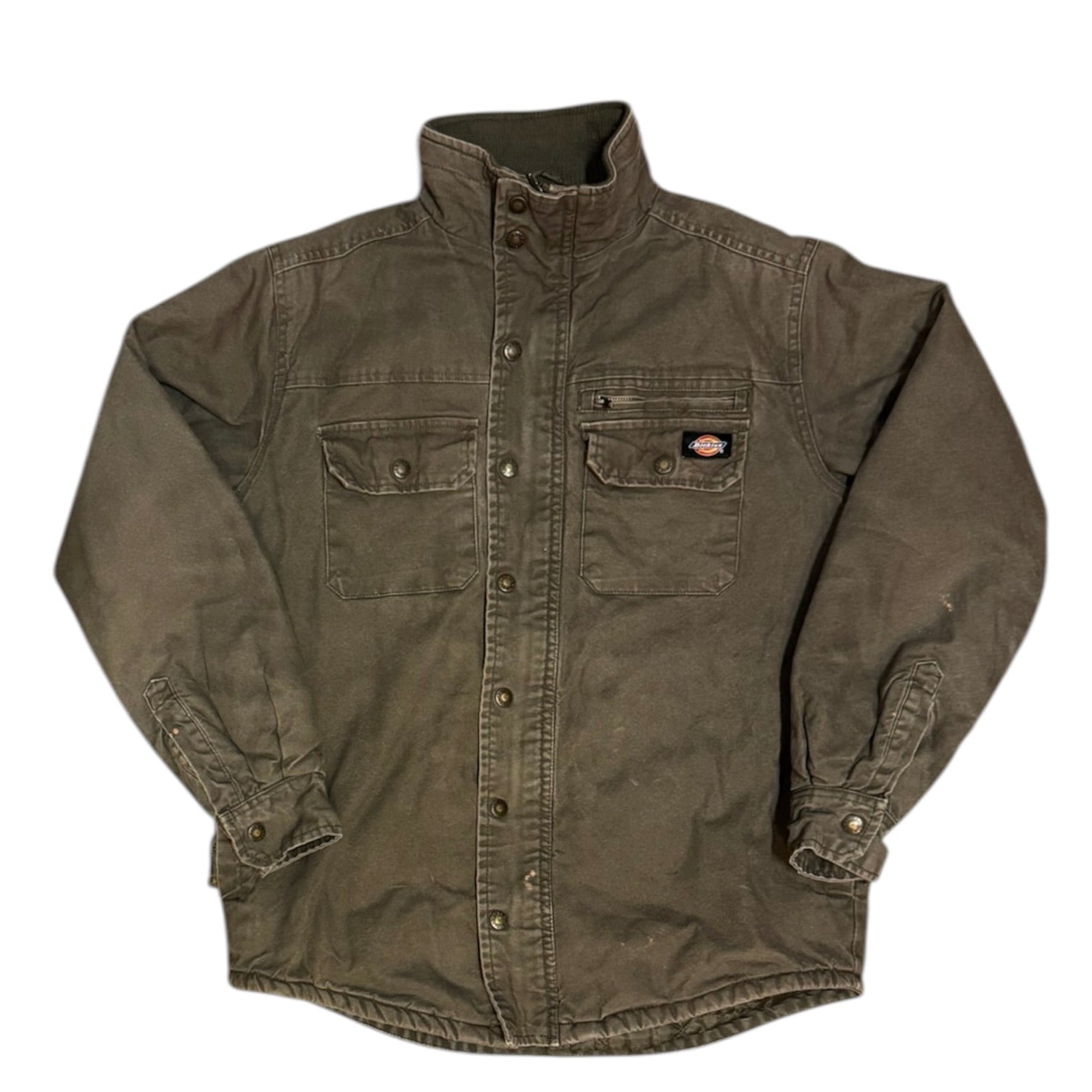 Vintage Dickies Workwear Olive Canvas Field Jacket