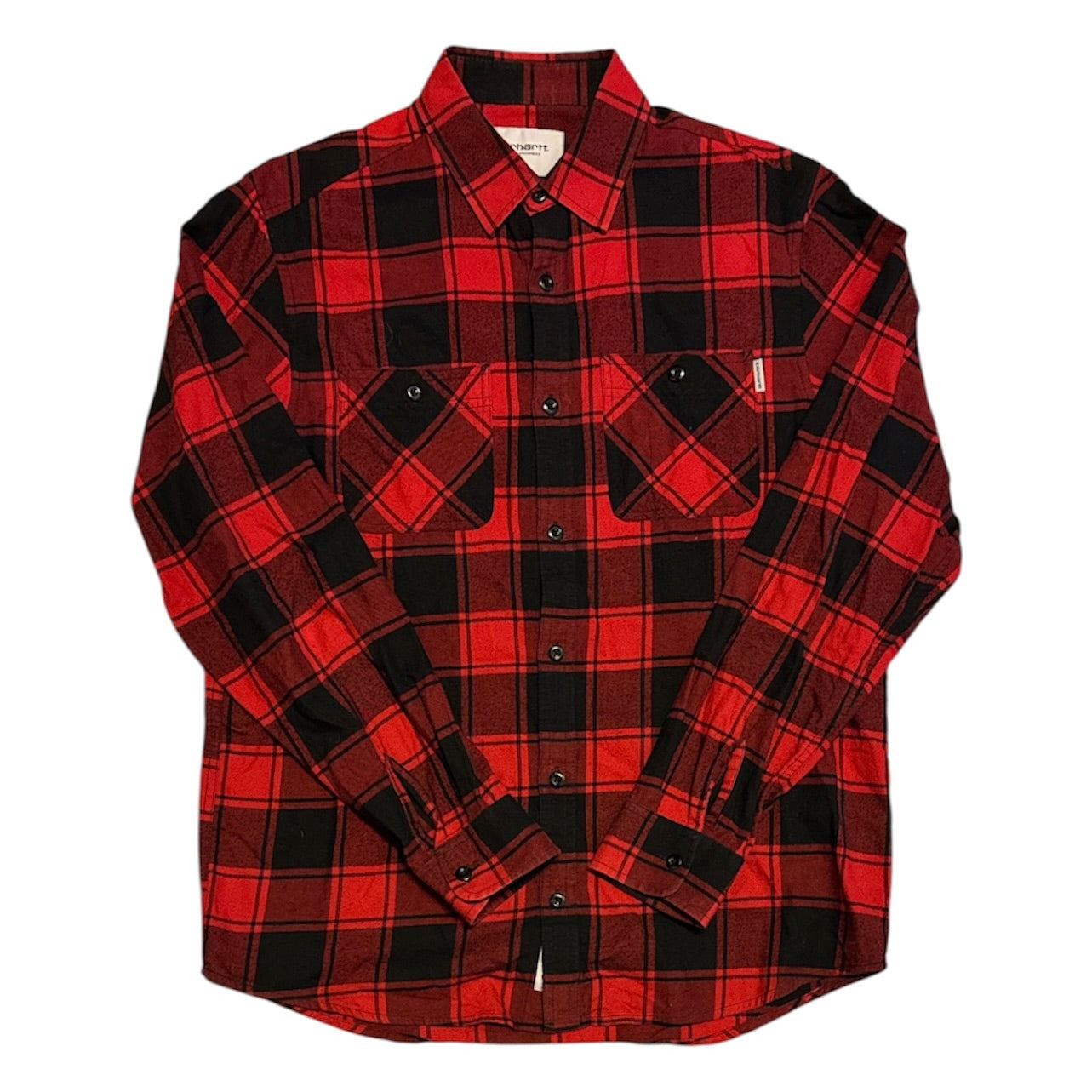 Carhartt WIP Josh Red Long Sleeve Shirt