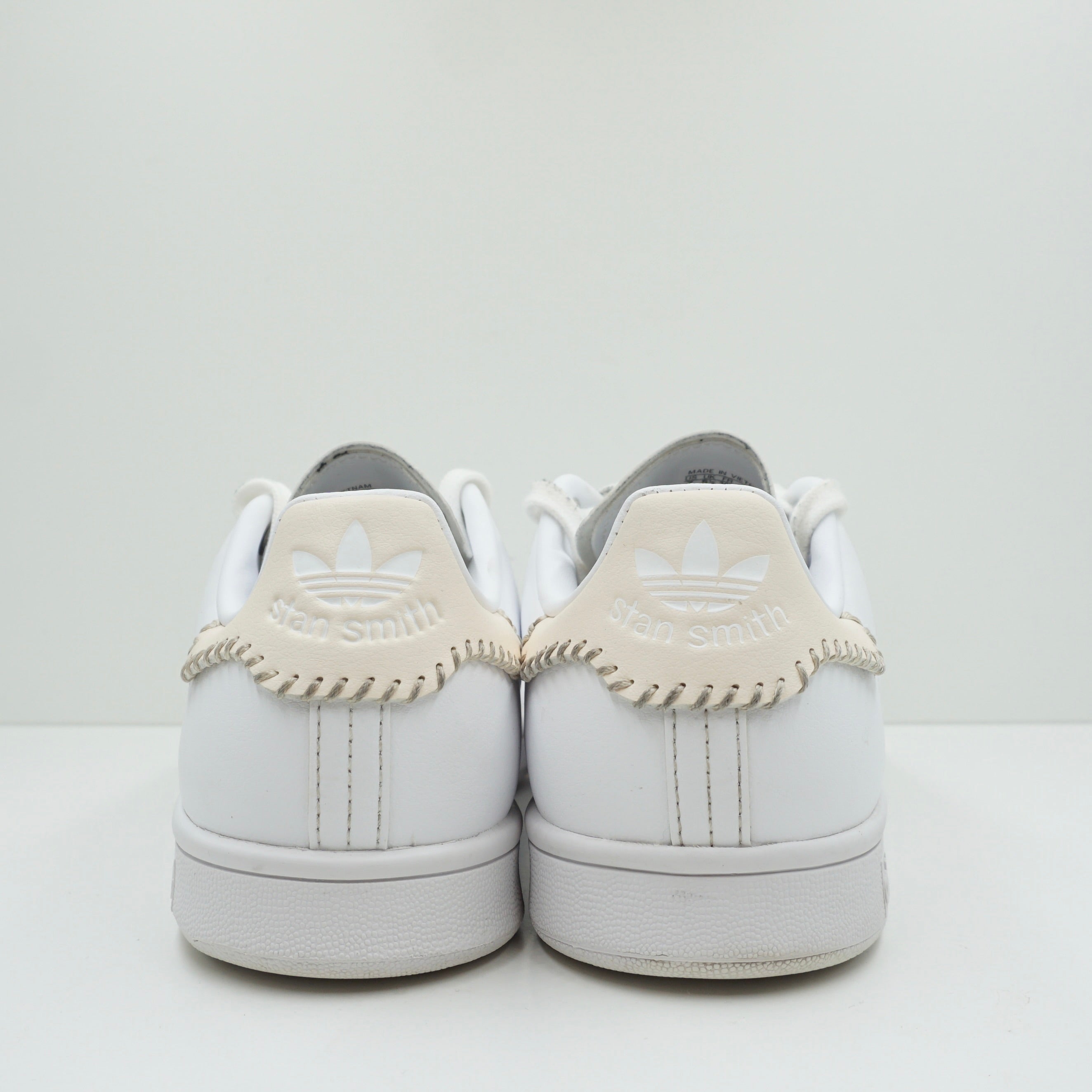 Adidas Stan Smith White Beige Stitch (W)