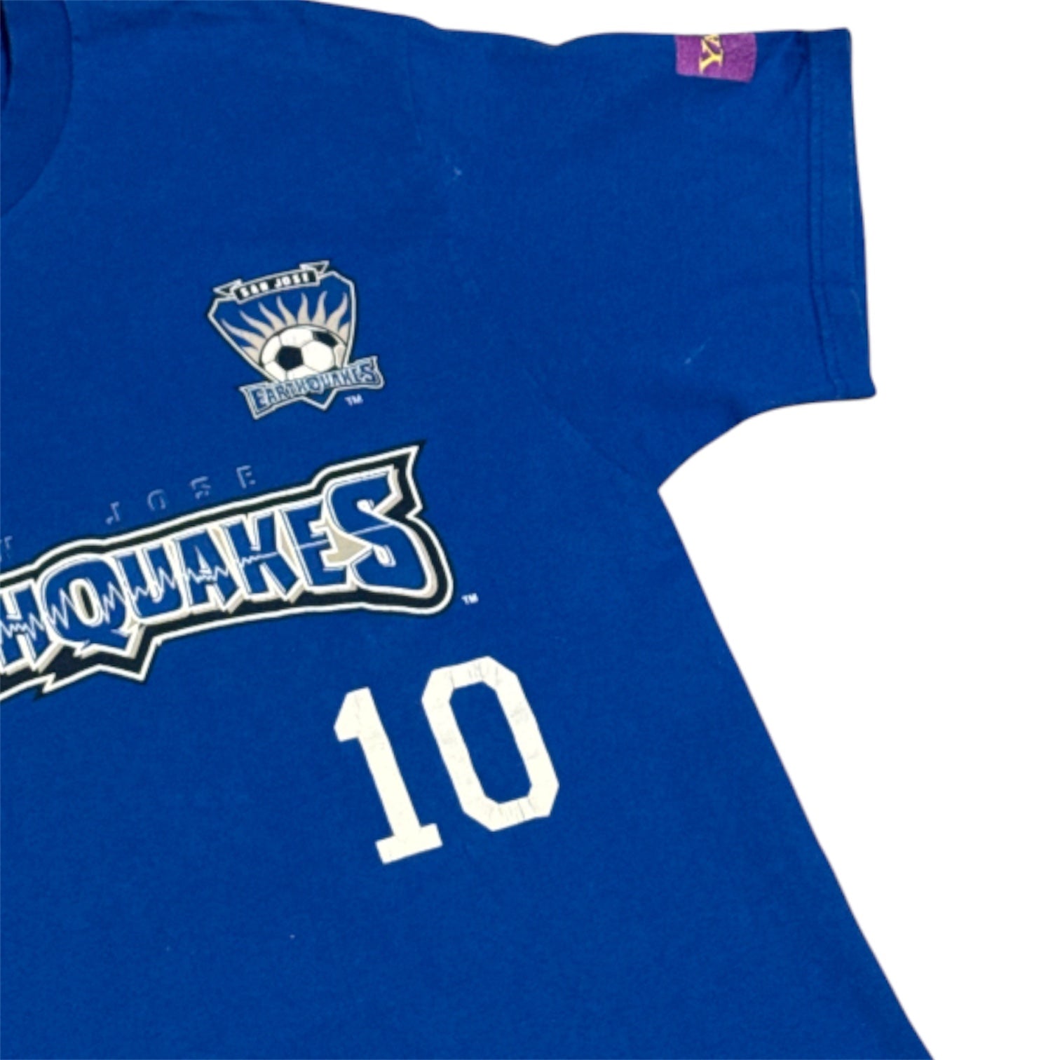 MLS San Jose Earthquakes #10 Blue Tshirt