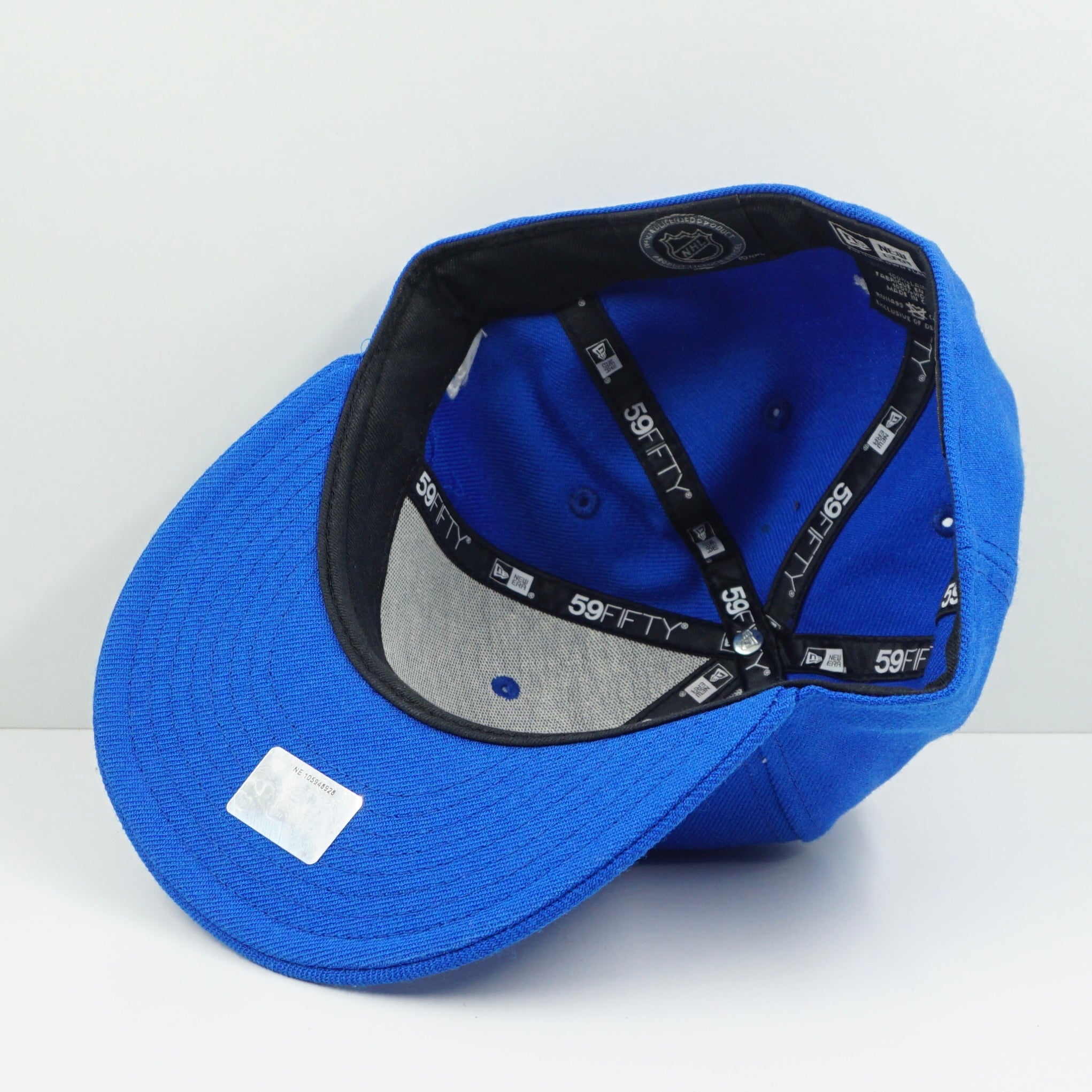 New Era Quebec Nordiques Blue White Fitted Cap